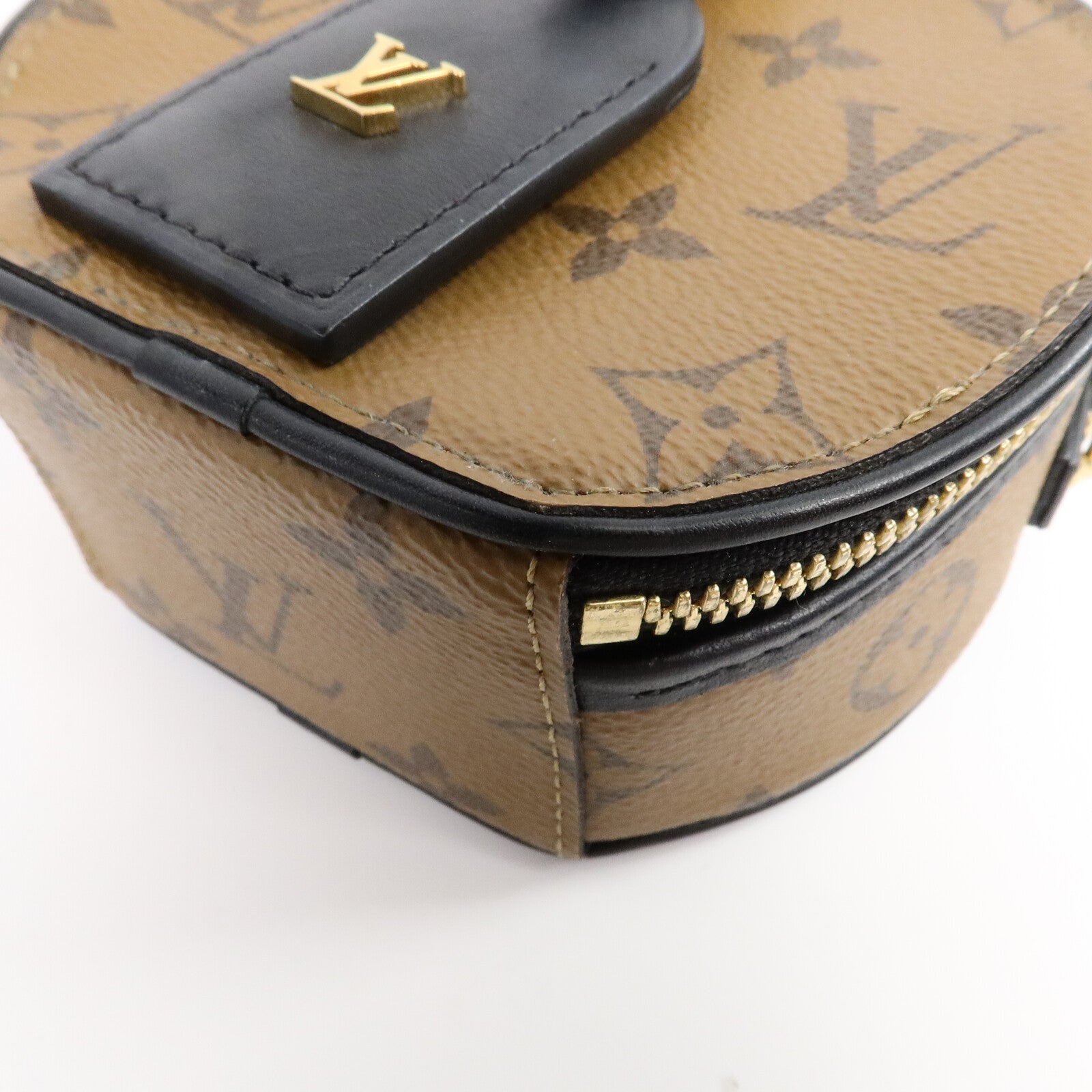 LOUIS VUITTON Monogram Reverse Mini Boite Chapeau手挽肩背兩用袋