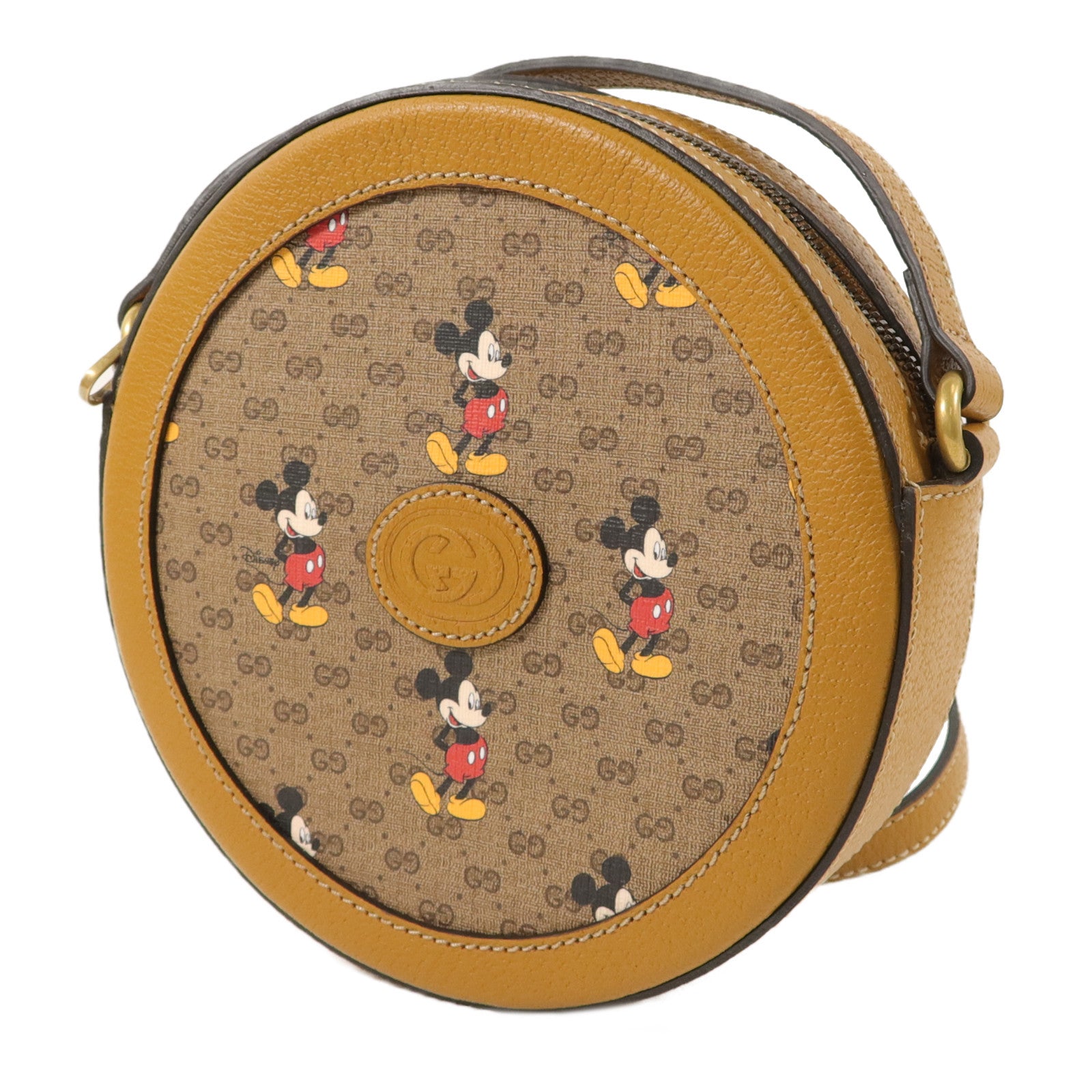 GUCCI 塗層帆布Disney GG Supreme肩背袋