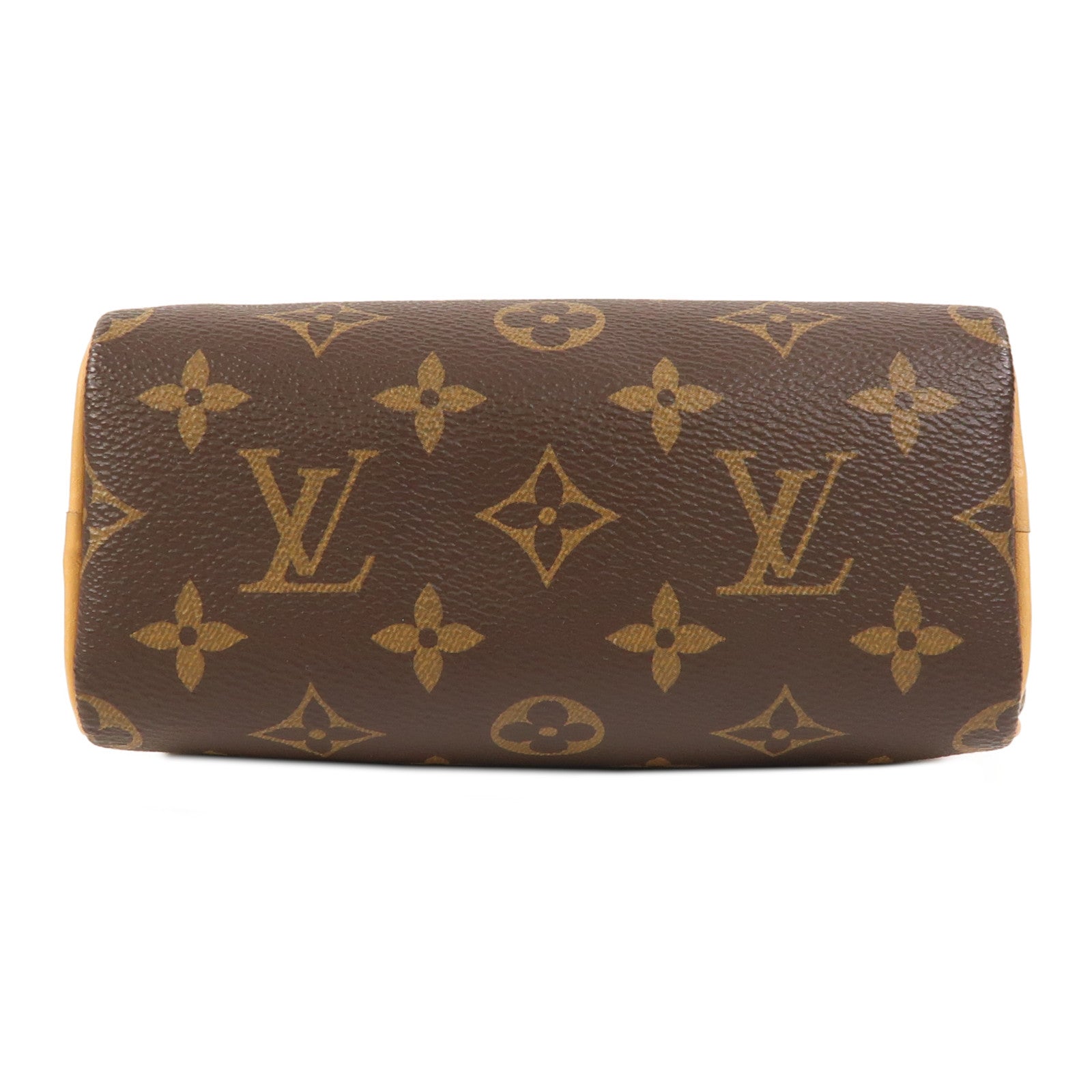 LOUIS VUITTON Monogram Nano Speedy金扣手挽肩背兩用袋
