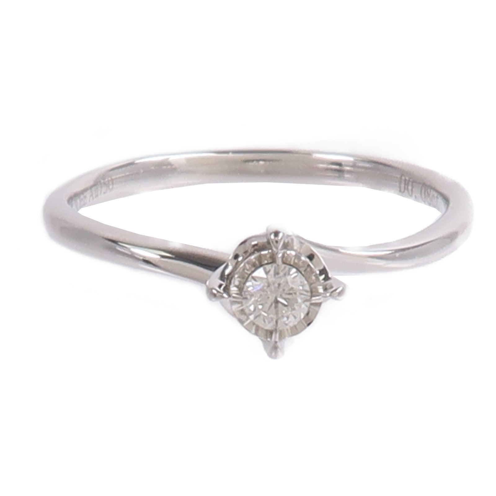 JEWELRY 18K白金Diamond Ring鑽石戒指