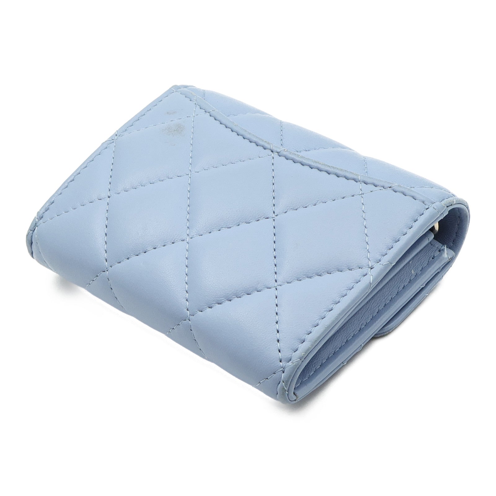 CHANEL 羊皮皮革Card Holder On Chain金扣鏈帶肩背袋