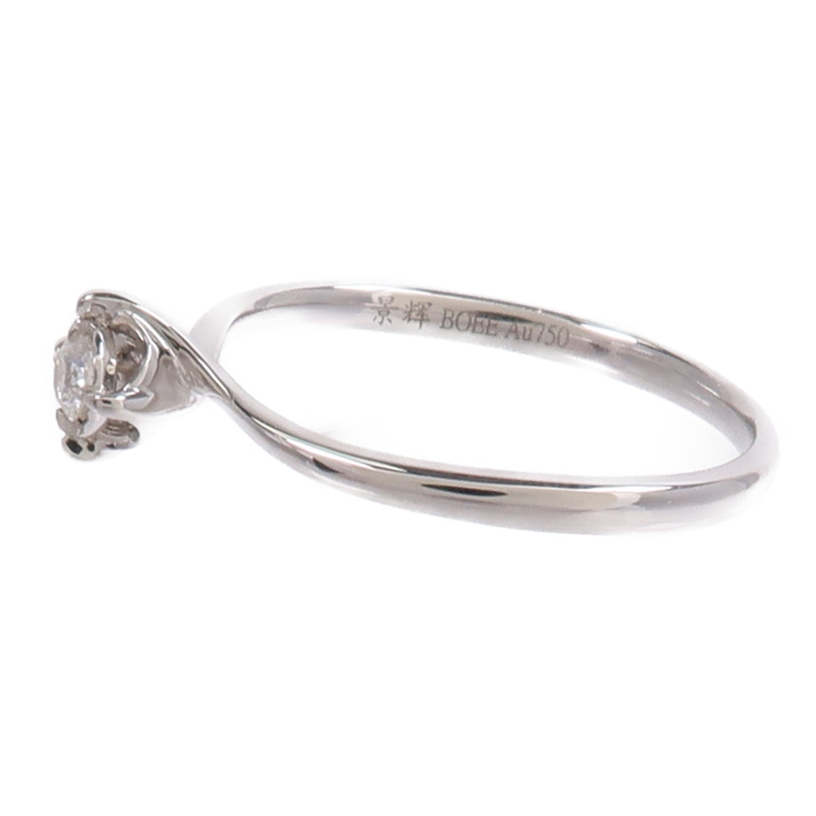 JEWELRY 18K白金Diamond Ring鑽石戒指