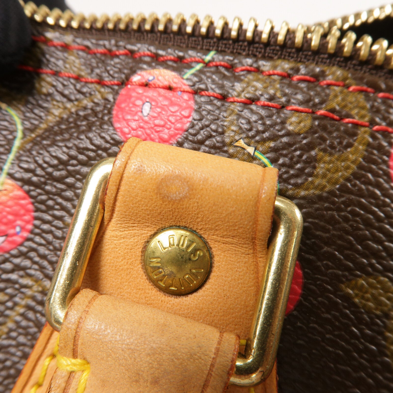 LOUIS VUITTON Monogram-Cherry Cherry Speedy 25手挽袋