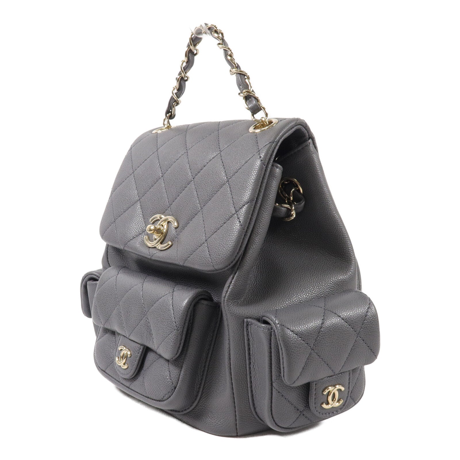 CHANEL 牛皮皮革Duma Backpack背包