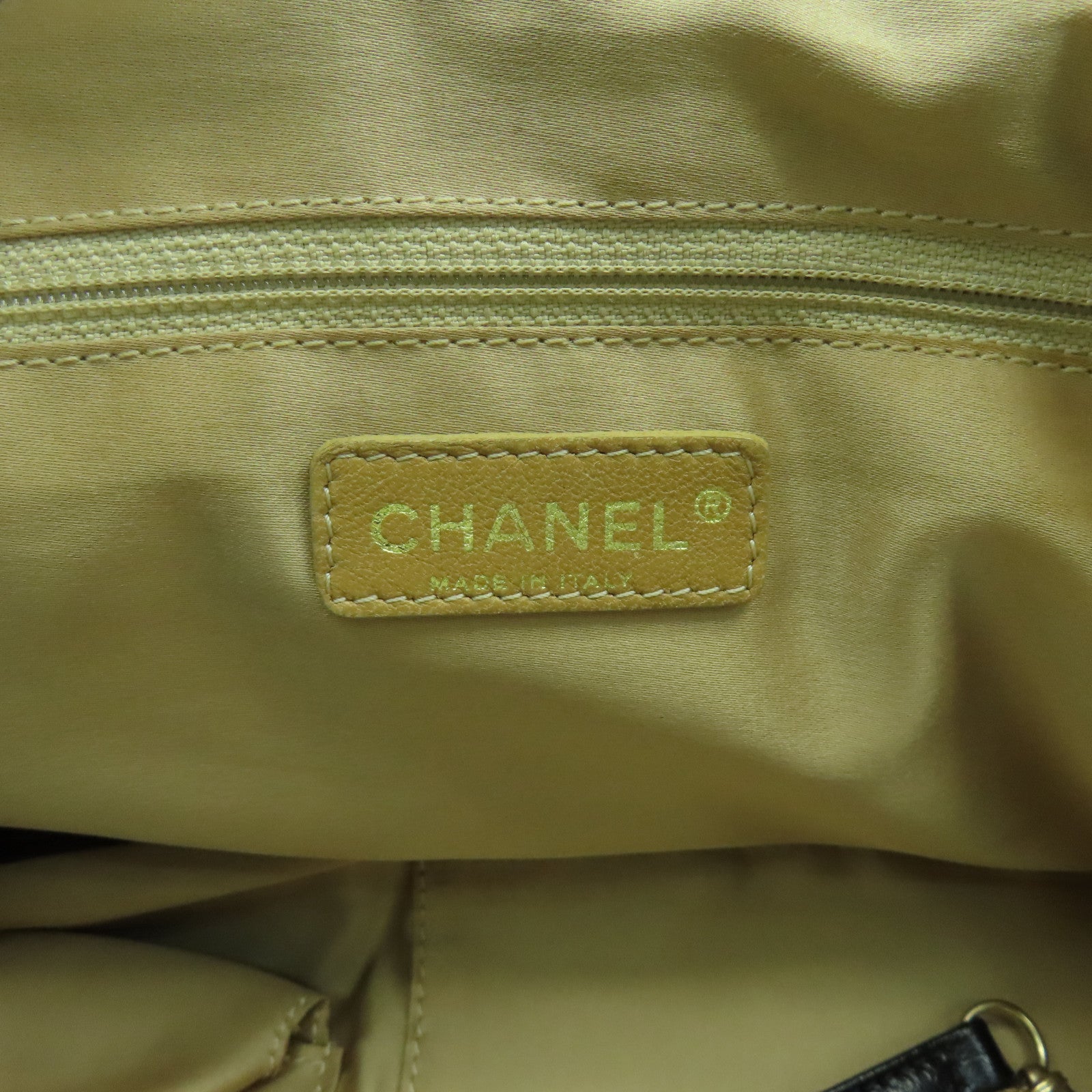 CHANEL 【激減優惠】菱格羊皮皮革Chain Shoulder金扣鏈帶肩背袋黑色