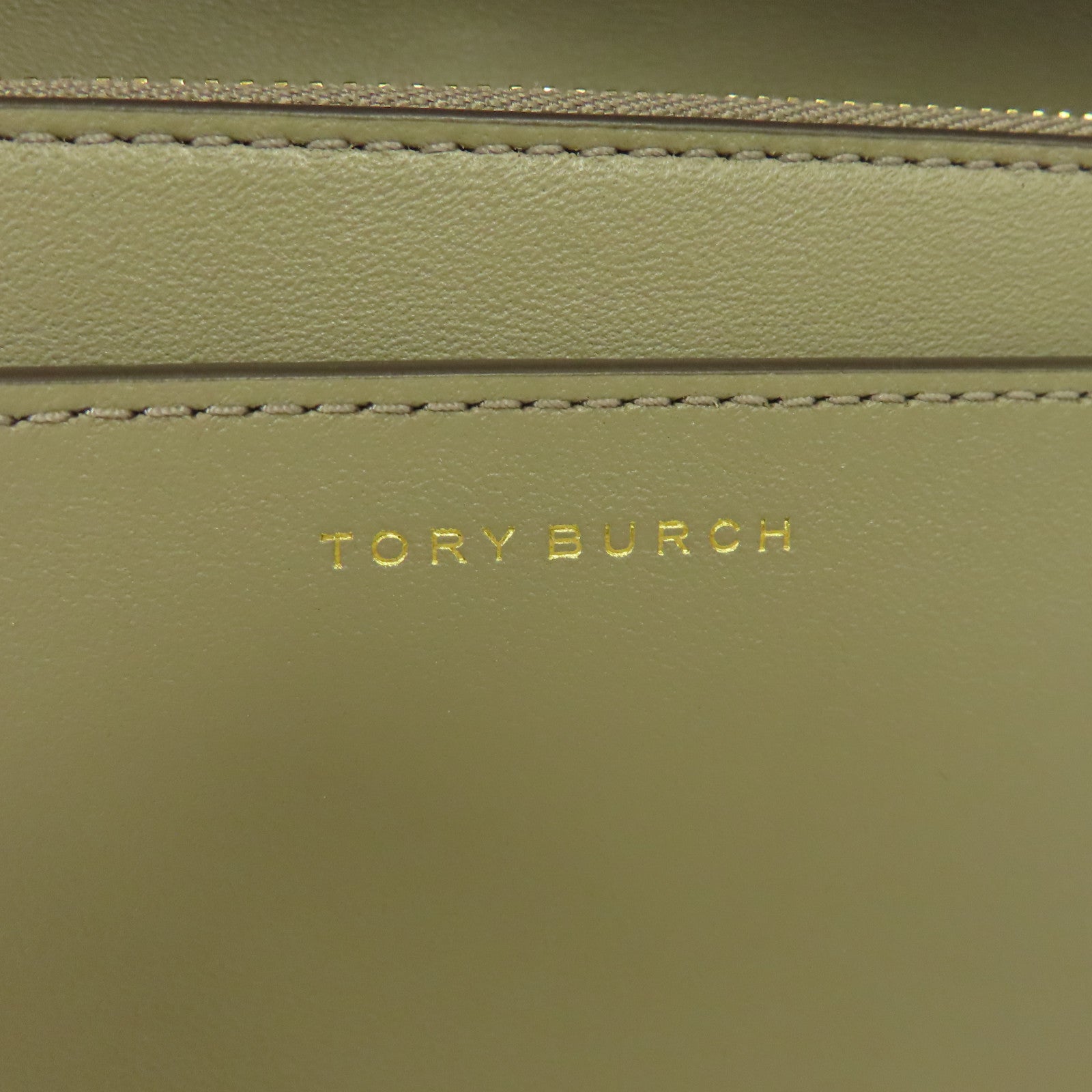 Tory Burch 牛皮皮革Chain Shoulder Bag金扣鏈帶肩背袋灰色