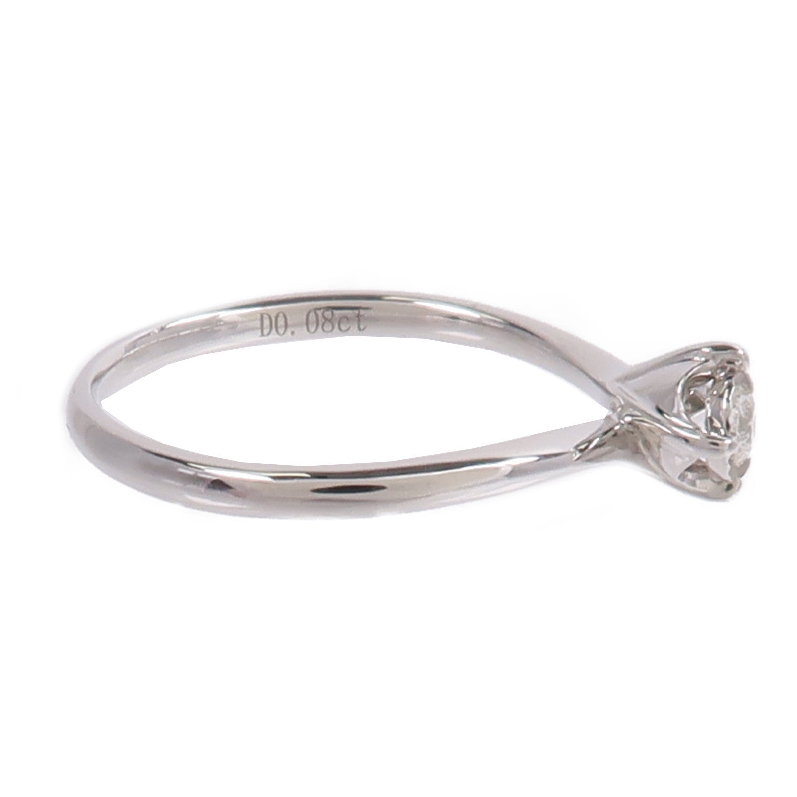 JEWELRY 18K白金Diamond Ring鑽石戒指