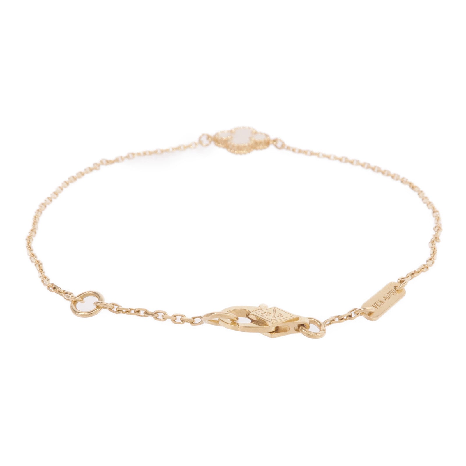 Van Cleef & Arpels 18K黃金Sweet Alhambra手鏈