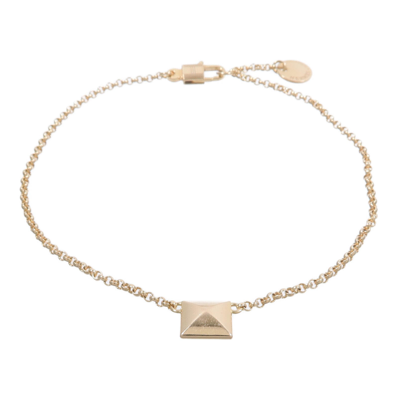 HERMES 18K黃金Clou d'H Bracelet手鏈