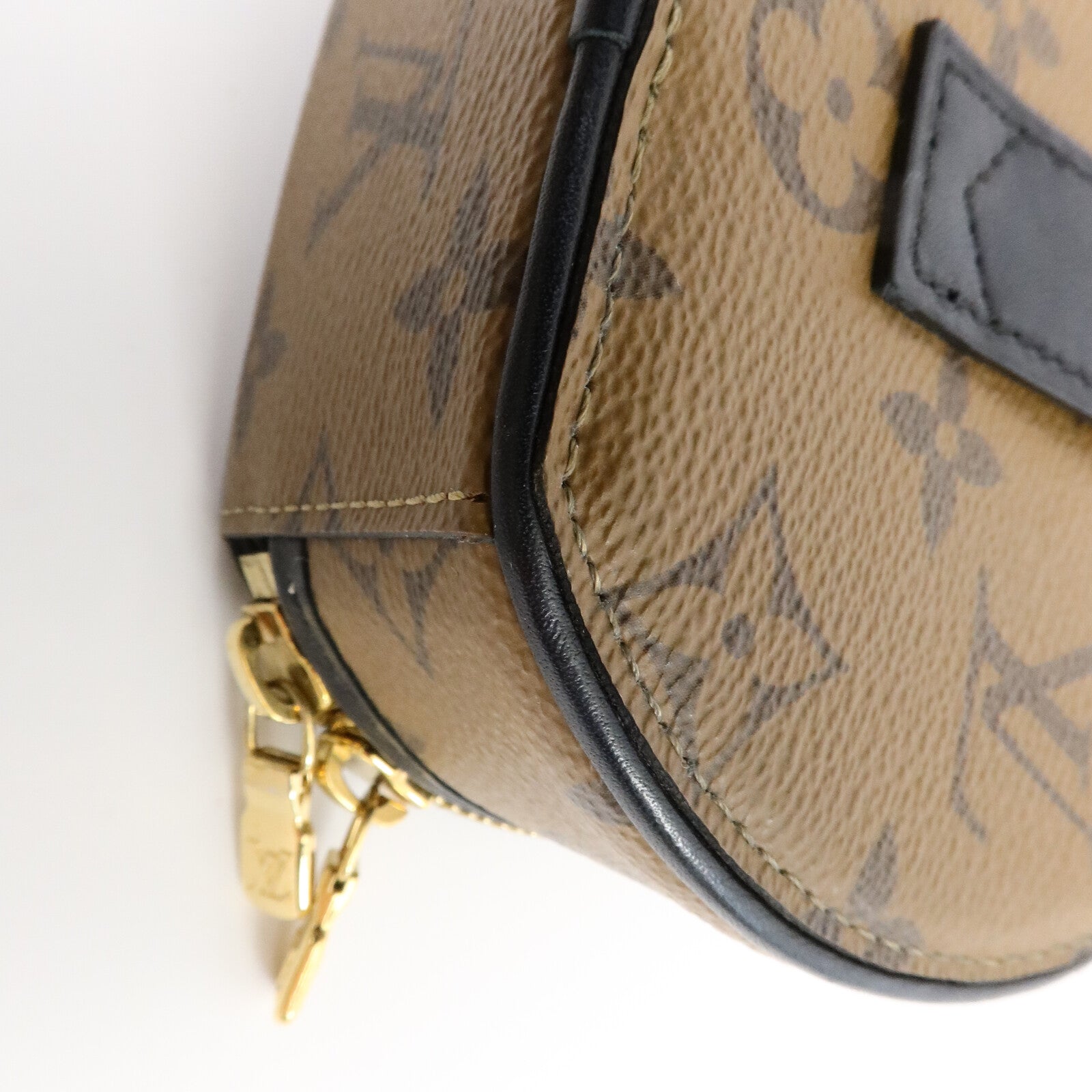 LOUIS VUITTON Monogram Reverse Mini Boite Chapeau手挽肩背兩用袋