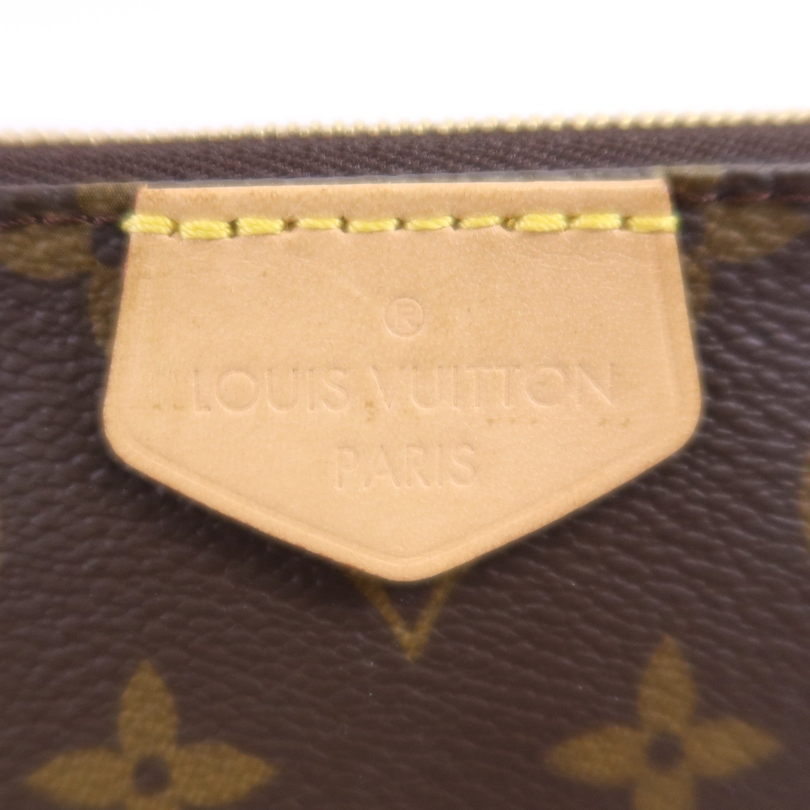 LOUIS VUITTON Monogram Multi Pochette Accessoires金扣手挽肩背兩用袋