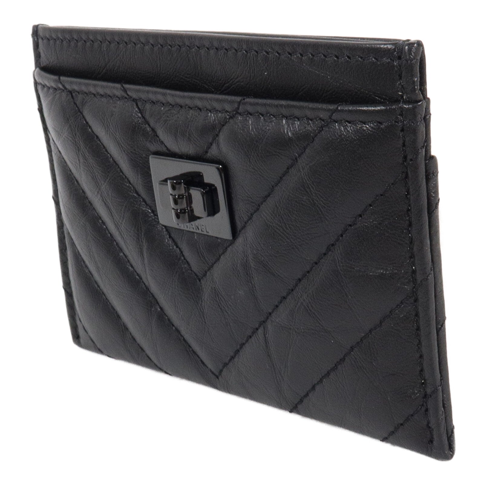CHANEL 牛皮皮革2.55 Card Case卡片套