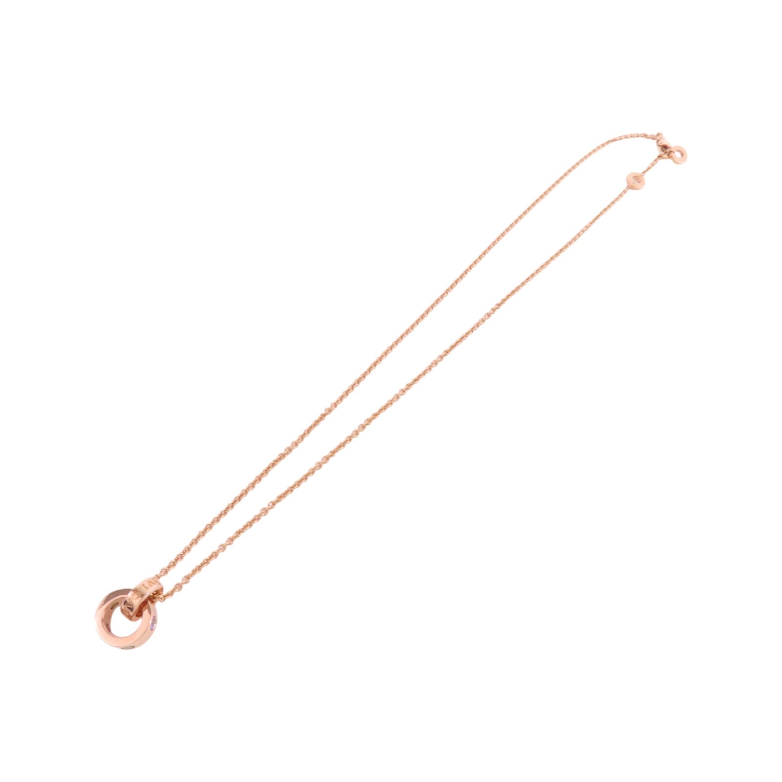 BVLGARI 18K玫瑰金 Multi Stone Roman Sorbet Necklace彩色寶石項鏈