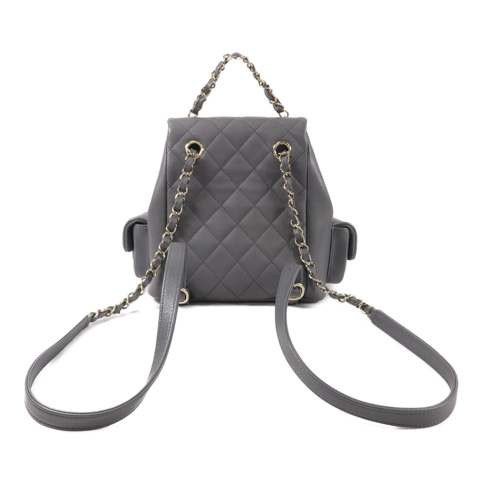 CHANEL 牛皮皮革Duma Backpack背包