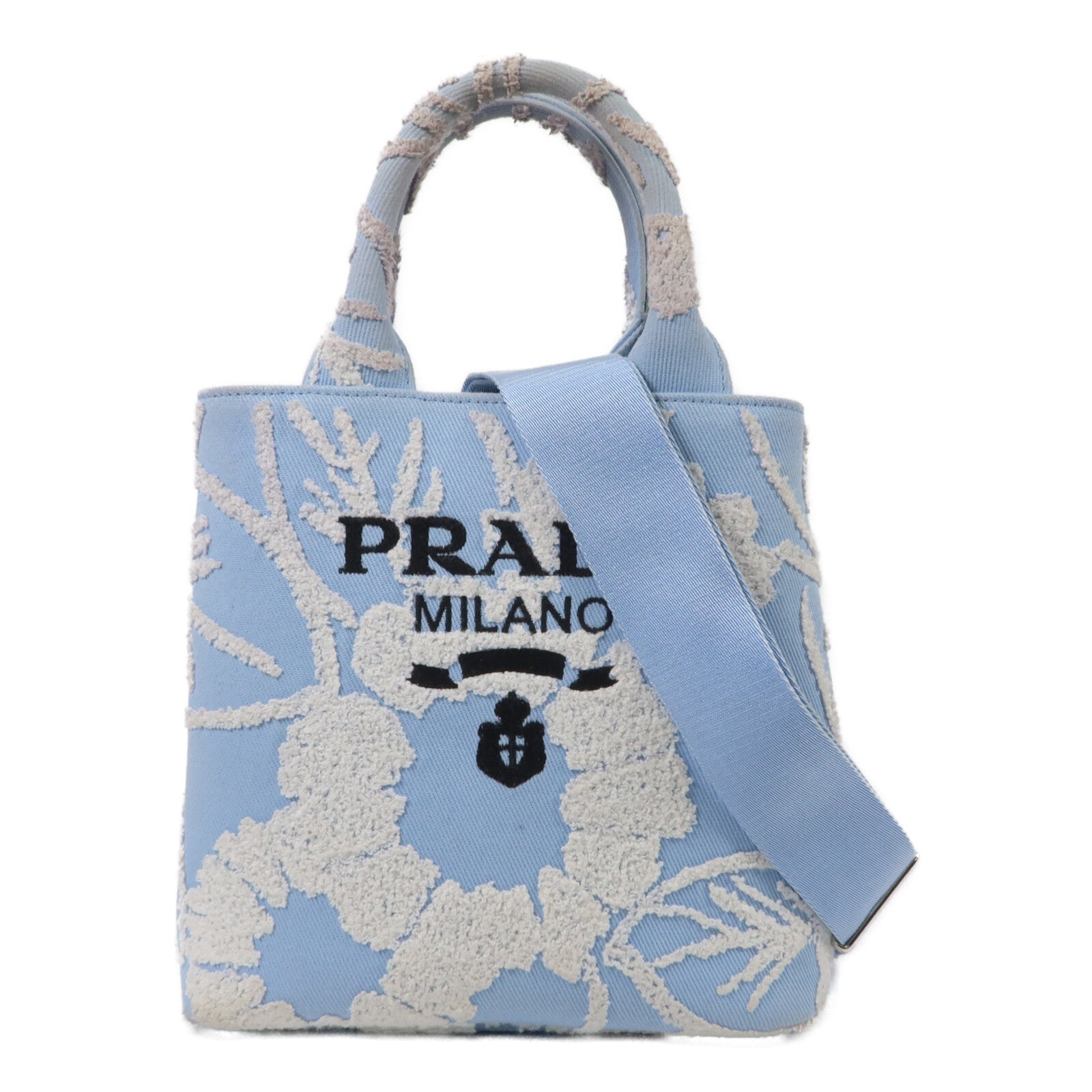 PRADA 帆布Drill2 Way手挽肩背兩用袋