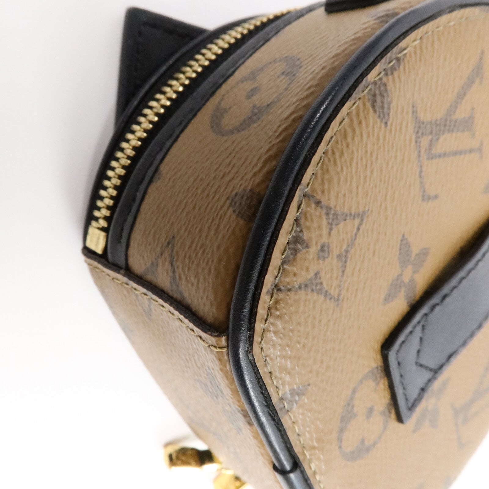 LOUIS VUITTON Monogram Reverse Mini Boite Chapeau手挽肩背兩用袋