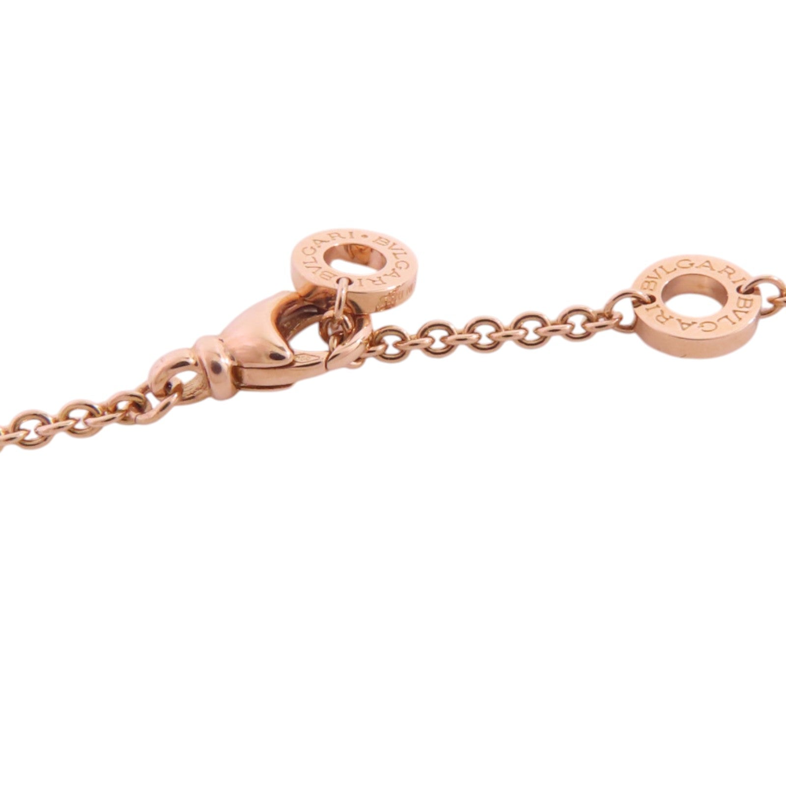 BVLGARI 18K玫瑰金 Multi Stone Roman Sorbet Necklace彩色寶石項鏈