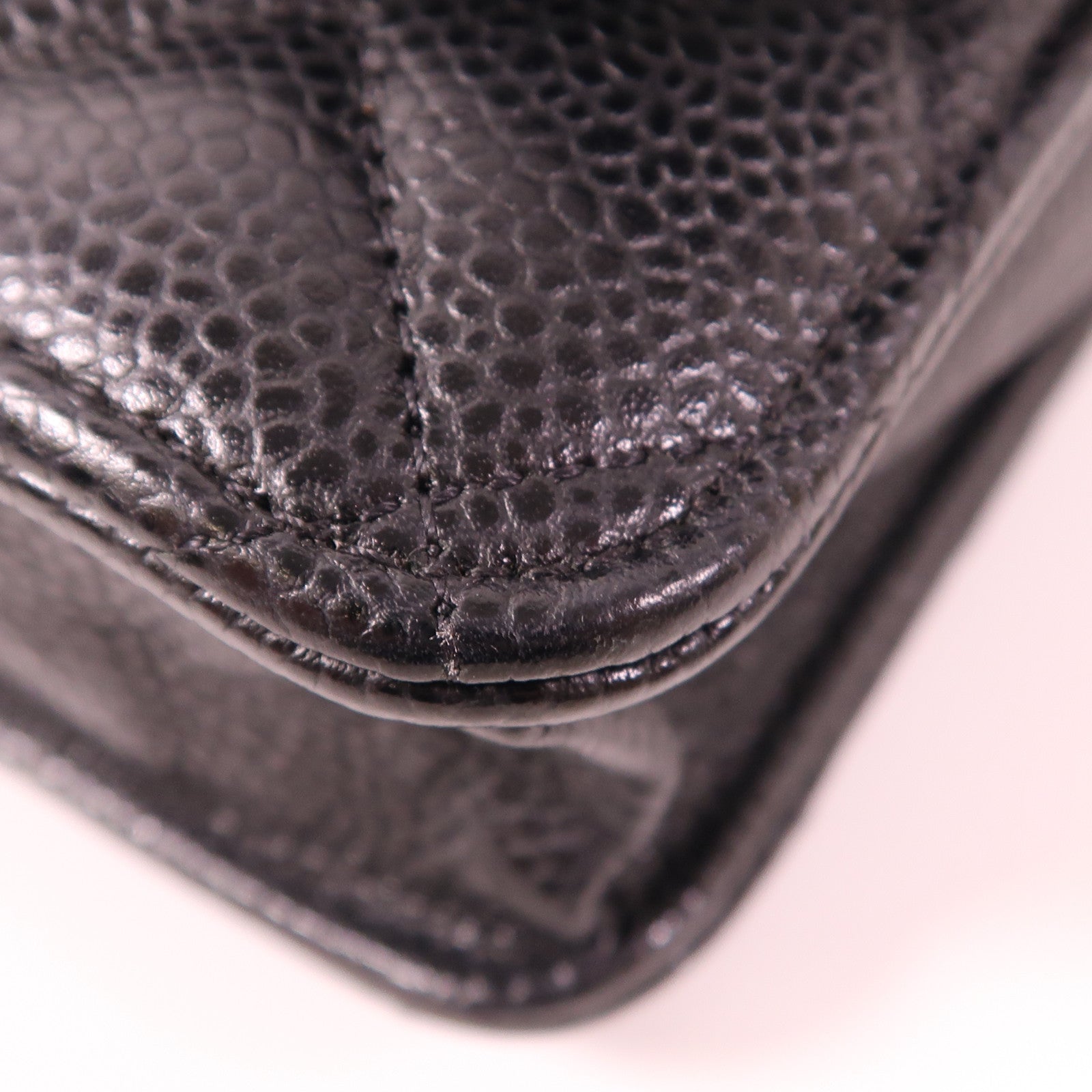 CHANEL 牛皮皮革WOC Wallet On Chain金扣鏈帶肩背袋