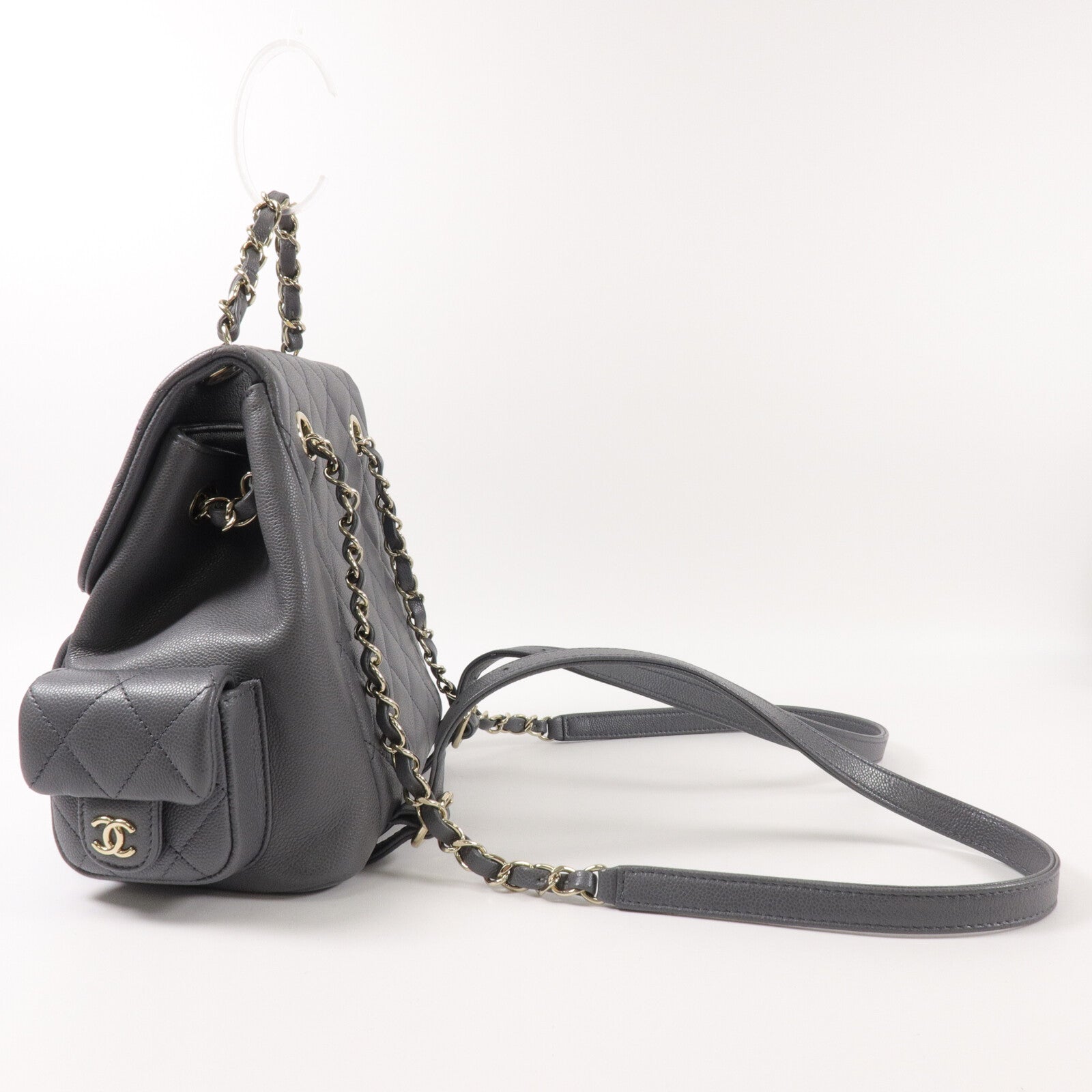 CHANEL 牛皮皮革Duma Backpack背包