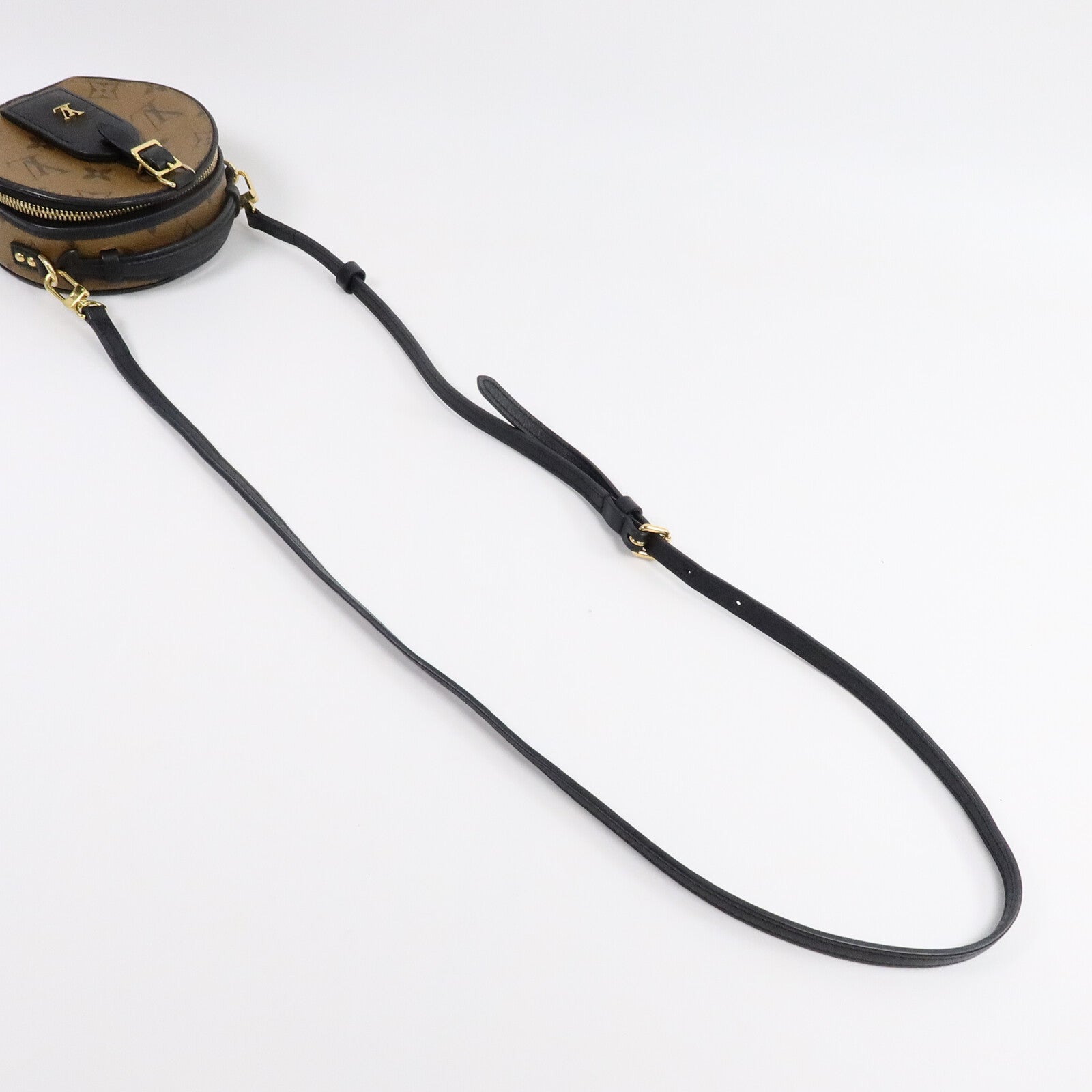 LOUIS VUITTON Monogram Reverse Mini Boite Chapeau手挽肩背兩用袋