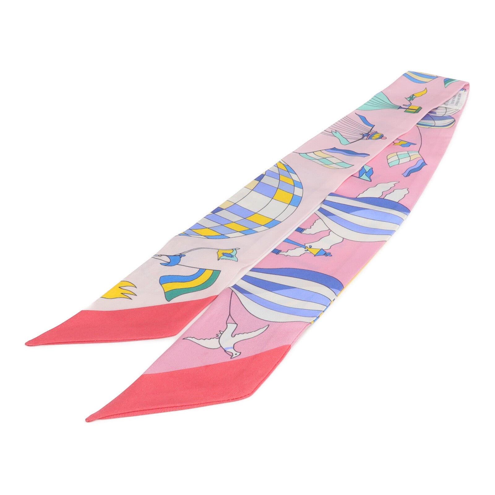 HERMES 絲質Twilly絲巾