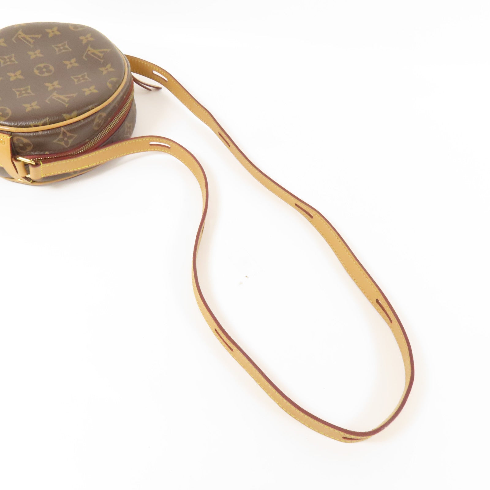 LOUIS VUITTON Monogram Boite Chapeau Souple PM金扣肩背袋