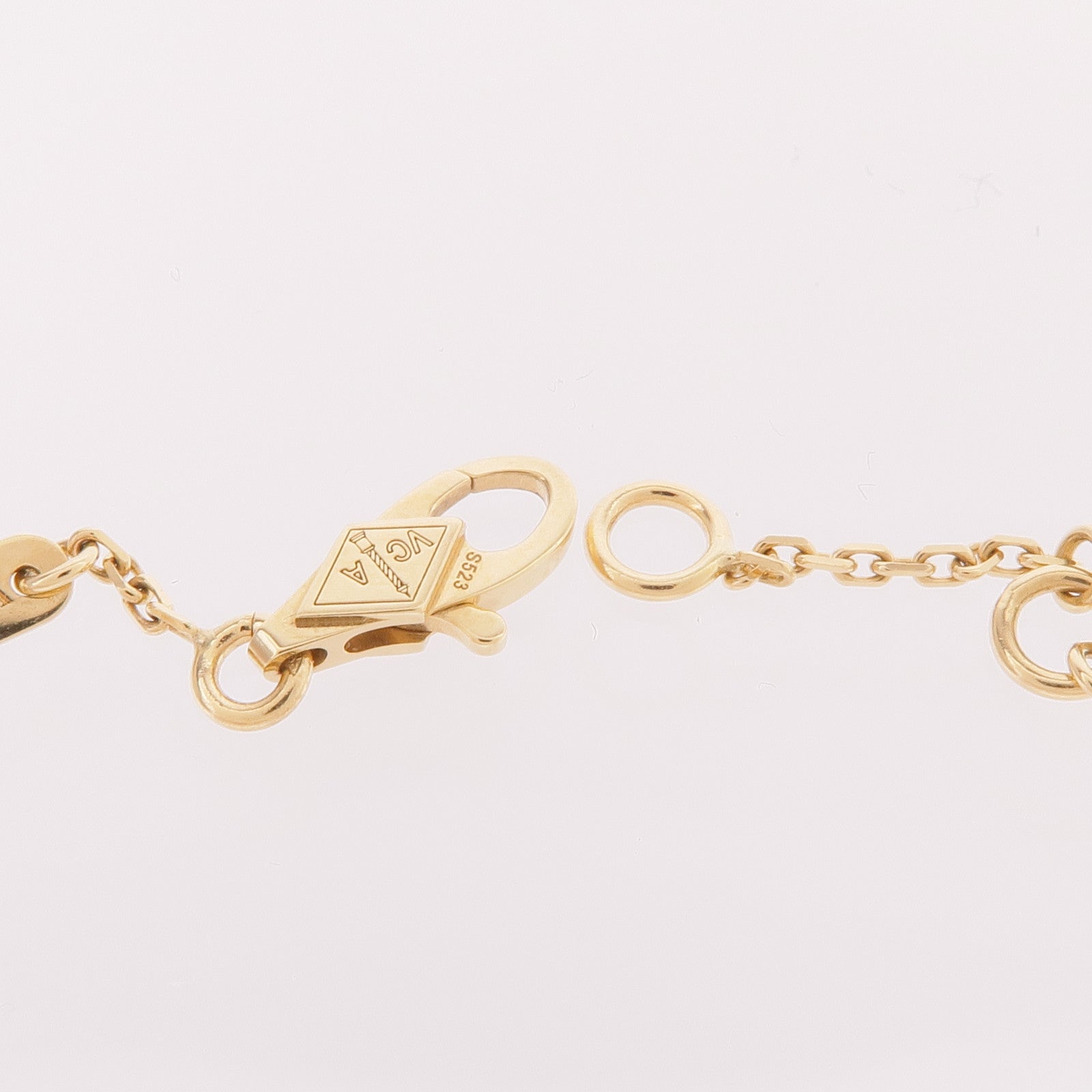Van Cleef & Arpels 18K黃金Sweet Alhambra手鏈