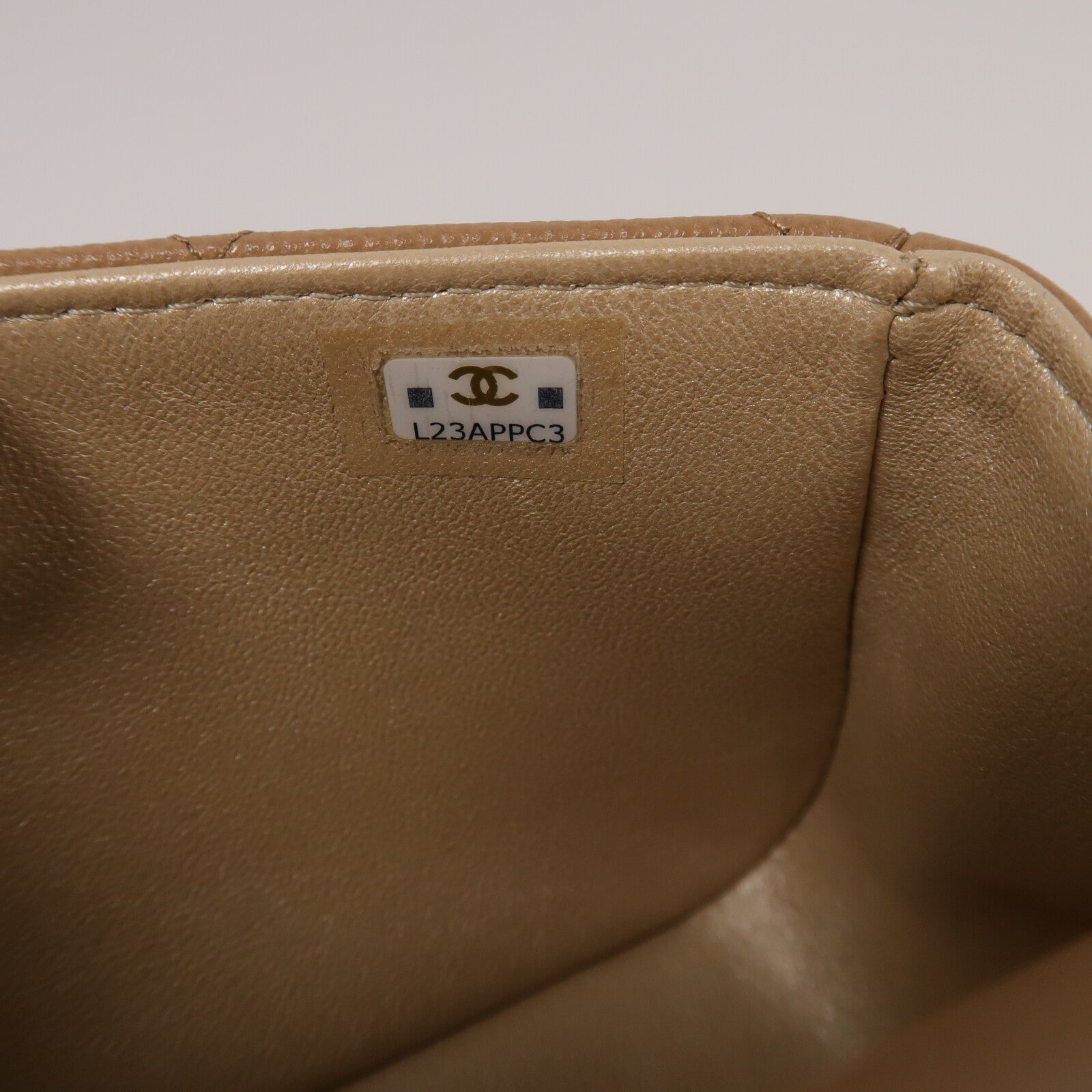 CHANEL 牛皮皮革Mini Chain Bag鏈帶肩背袋