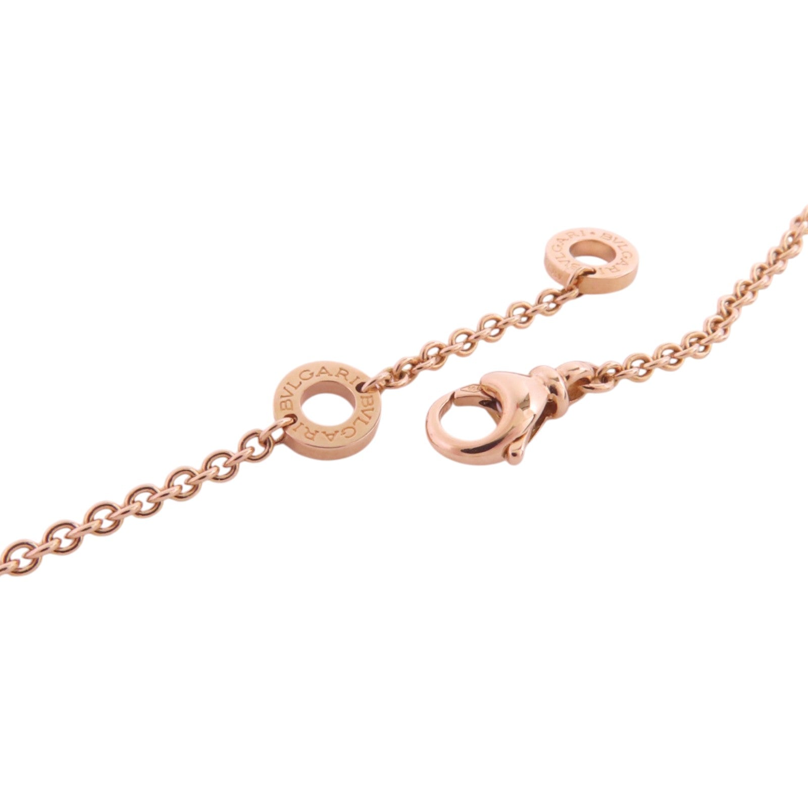 BVLGARI 18K玫瑰金 Multi Stone Roman Sorbet Necklace彩色寶石項鏈