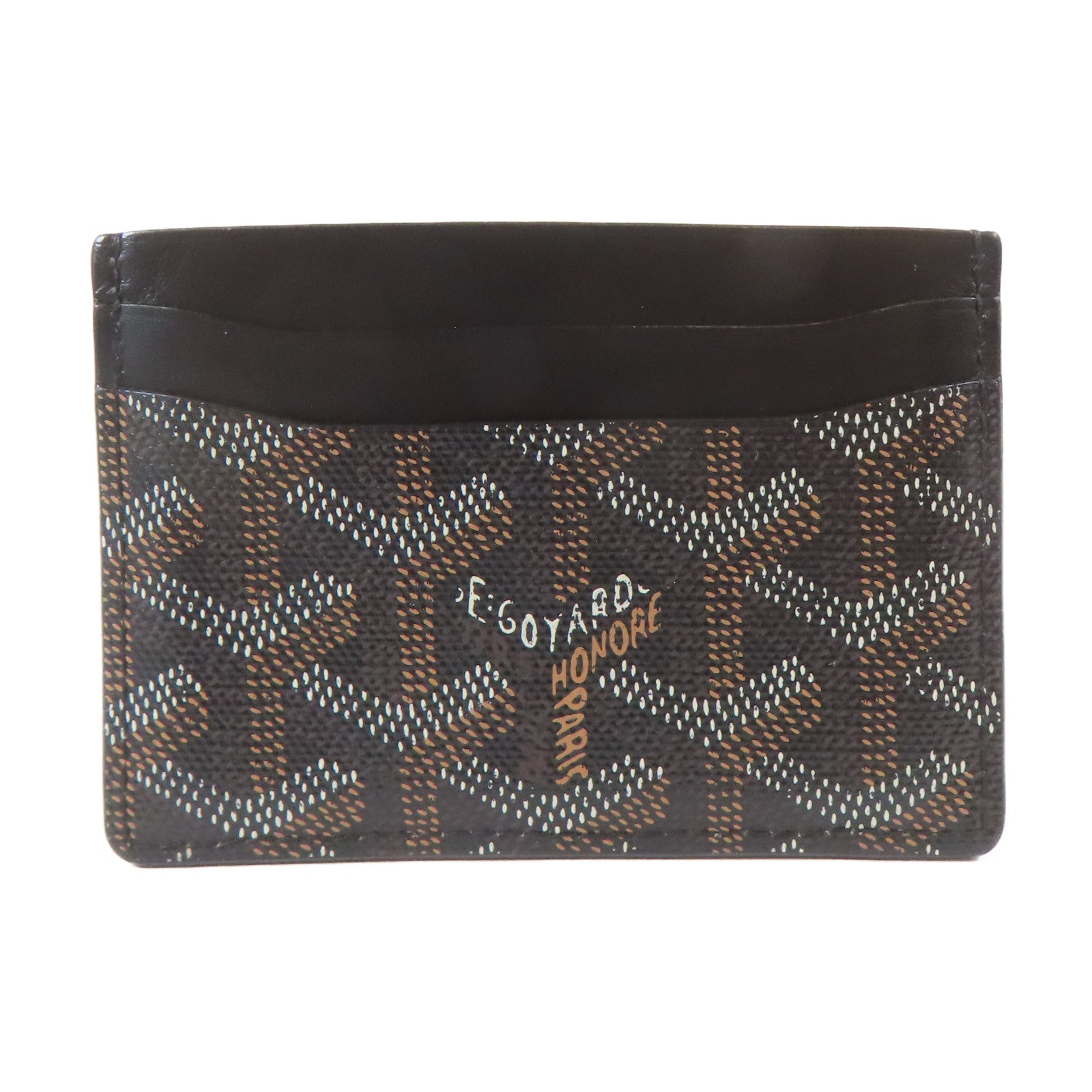 GOYARD 塗層帆布Card Case卡片套黑色