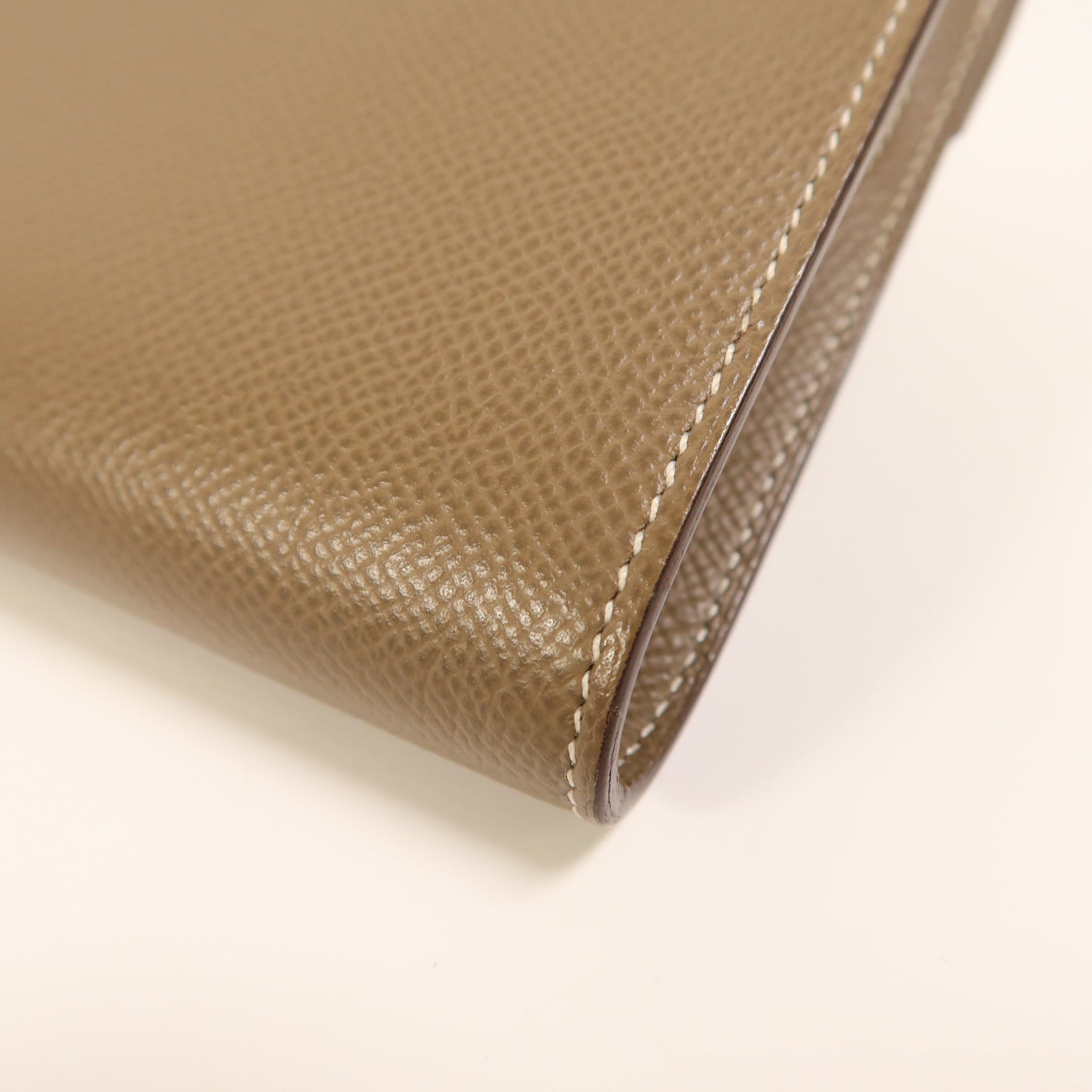 HERMES Epsom皮革Kelly To Go金扣肩背袋Etoupe