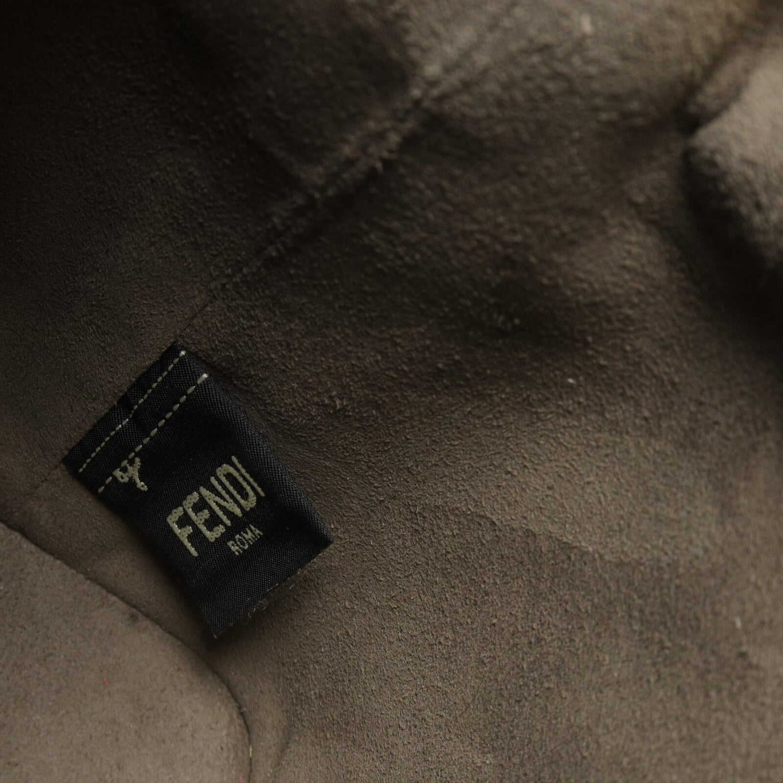 FENDI 牛皮皮革Mon Tresor Mini Bucket手挽肩背兩用袋