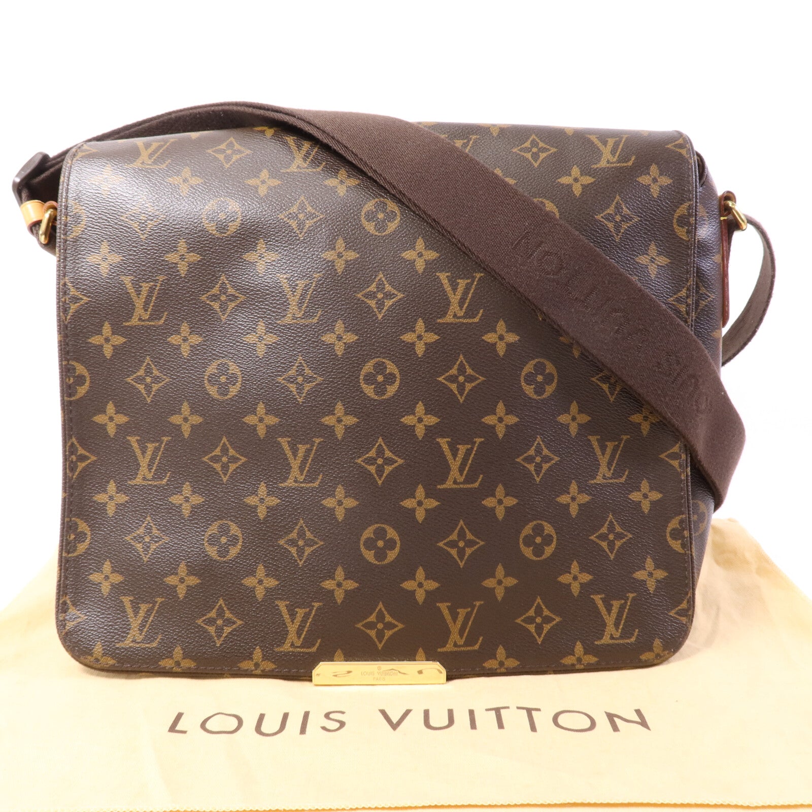 LOUIS VUITTON Monogram Valmy MM Shoulder Bag金扣肩背袋