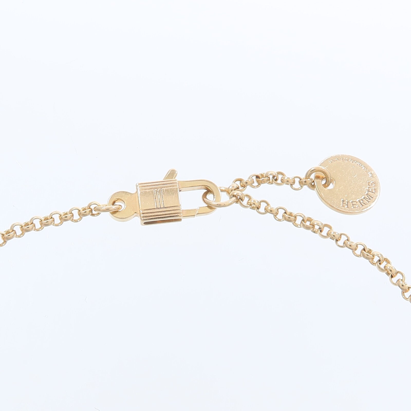 HERMES 18K黃金Clou d'H Bracelet手鏈