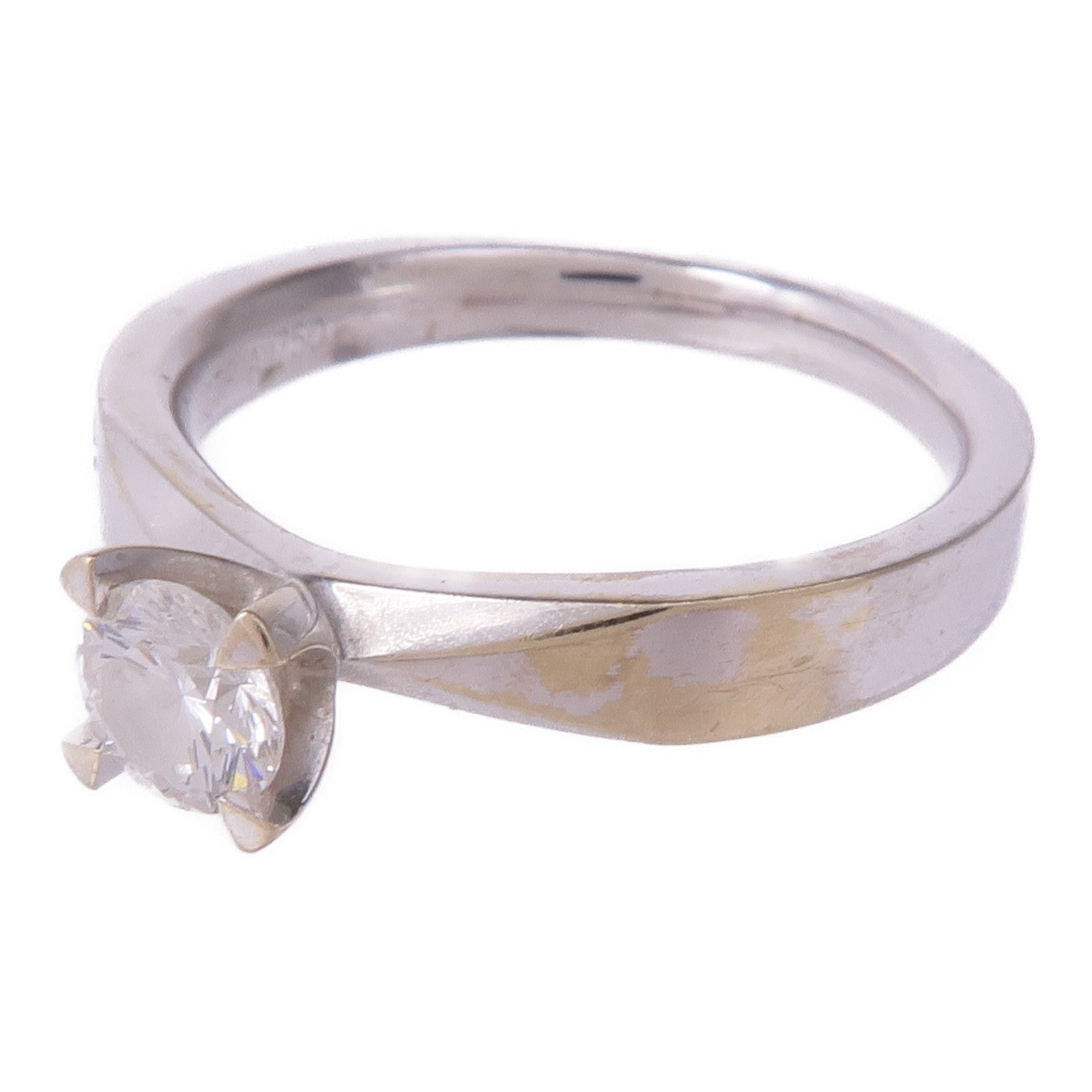 JEWELRY 18K白金Forevermark Diamond Ring鑽石戒指US#5.75