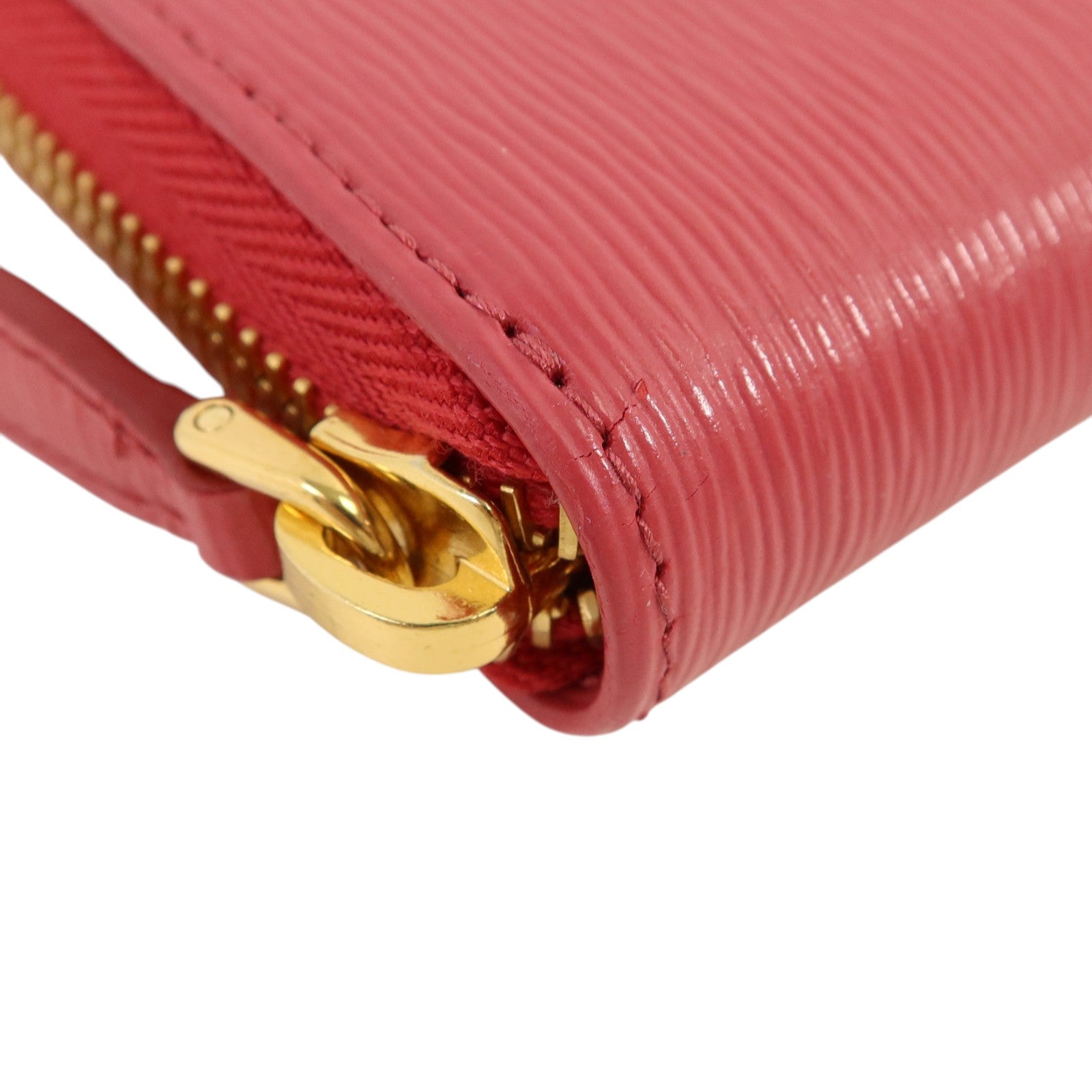 PRADA 【激減優惠】牛皮皮革Card Case金扣卡片套