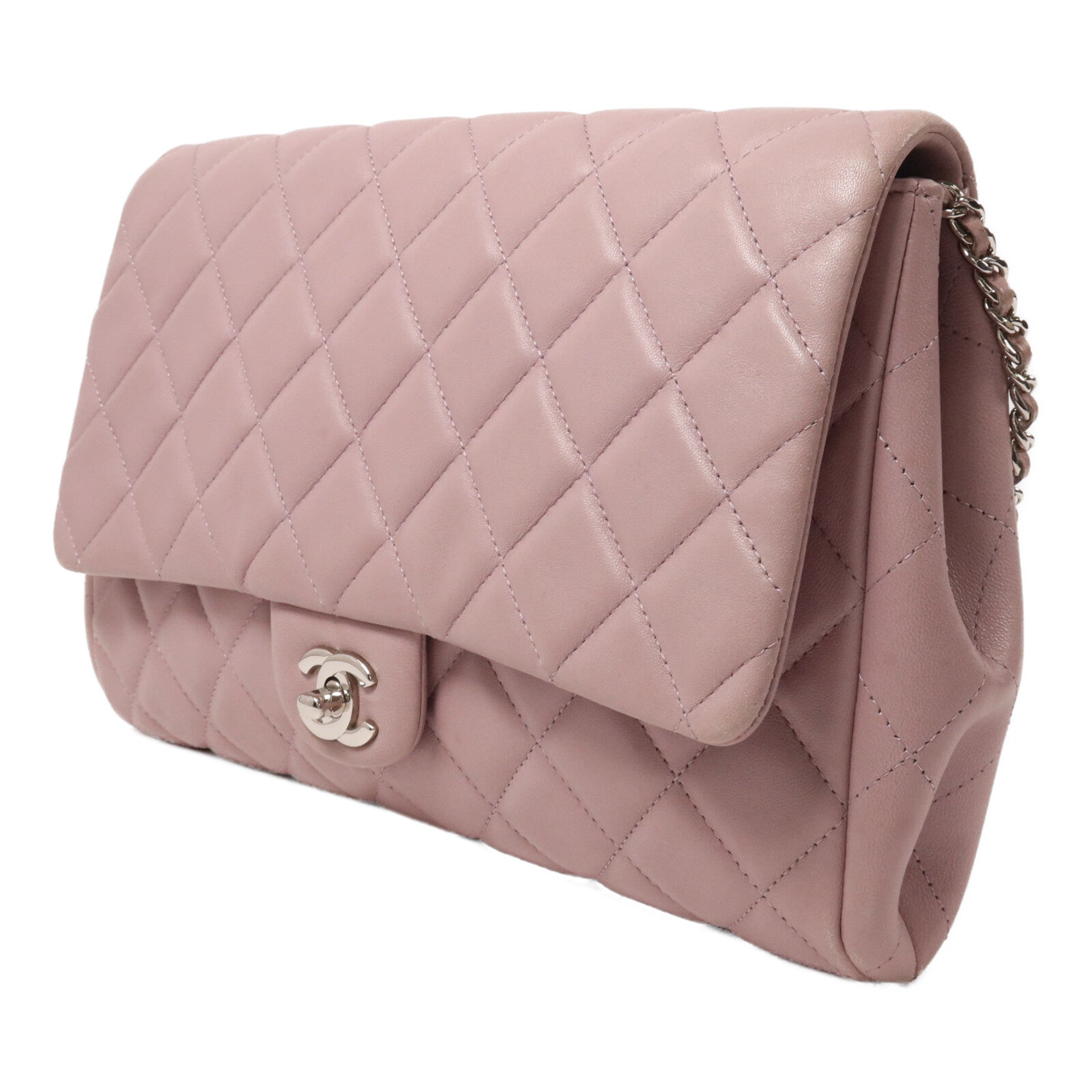 CHANEL 羊皮皮革Chain Shoulder鏈帶肩背袋