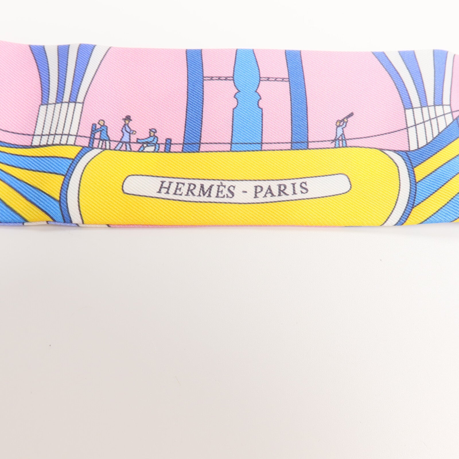 HERMES 絲質Twilly絲巾