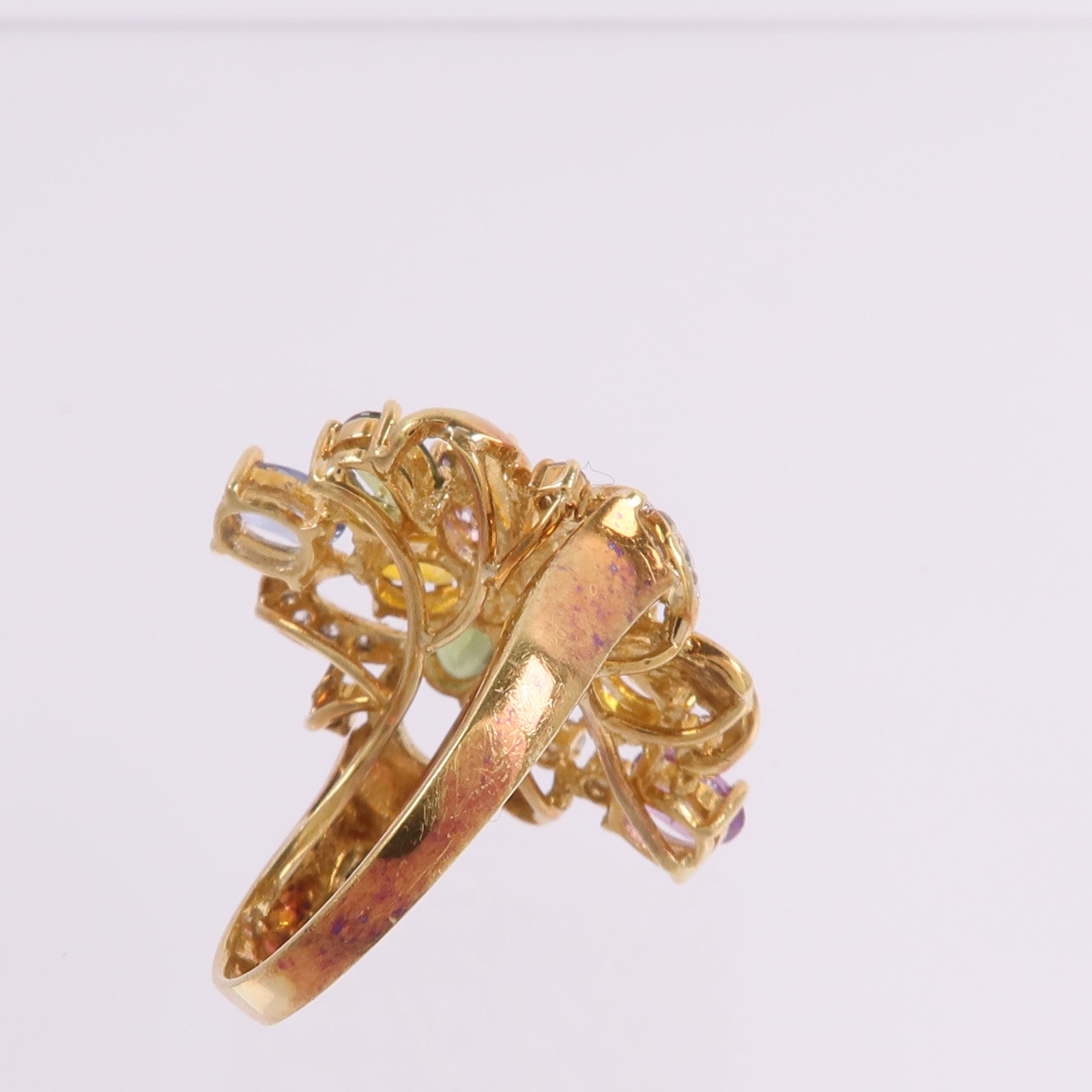 JEWELRY 18K黃金/白金Color Stone Ring彩色寶石戒指