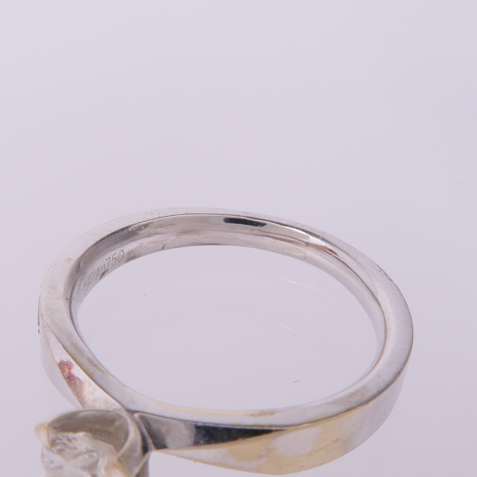 JEWELRY 18K白金Forevermark Diamond Ring鑽石戒指US#5.75