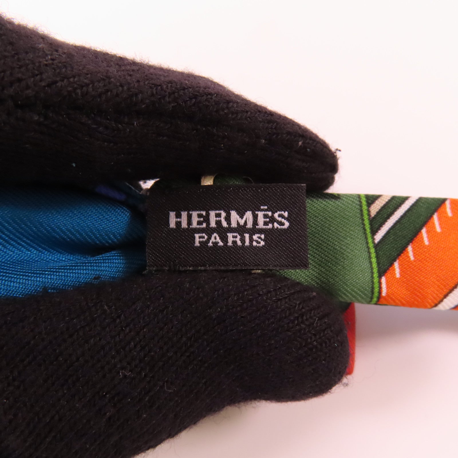 HERMES 絲質Bow Tie領結
