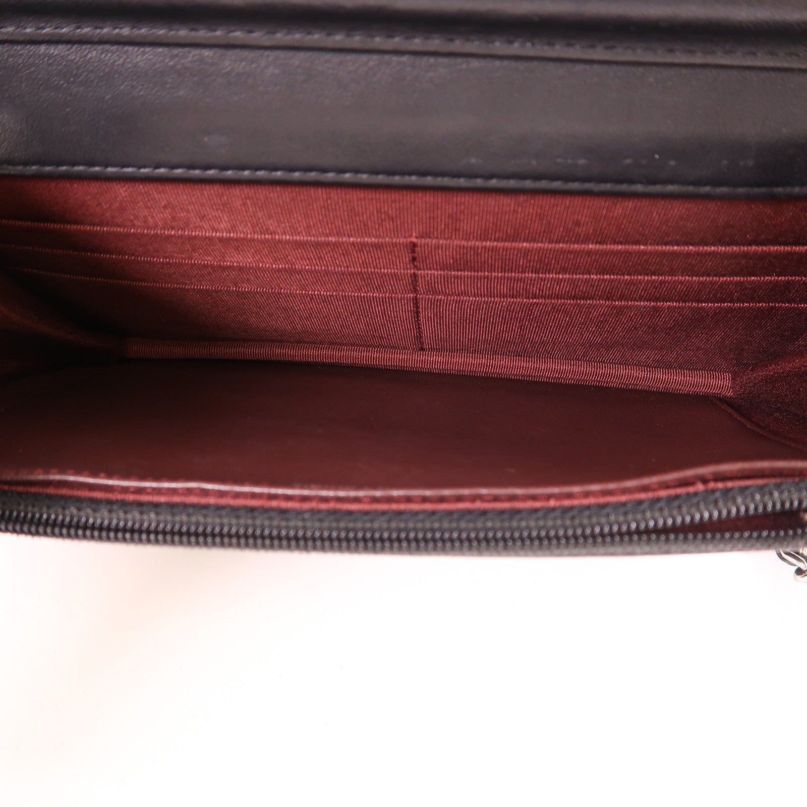 CHANEL 牛皮皮革WOC Wallet On Chain銀扣鏈帶肩背袋