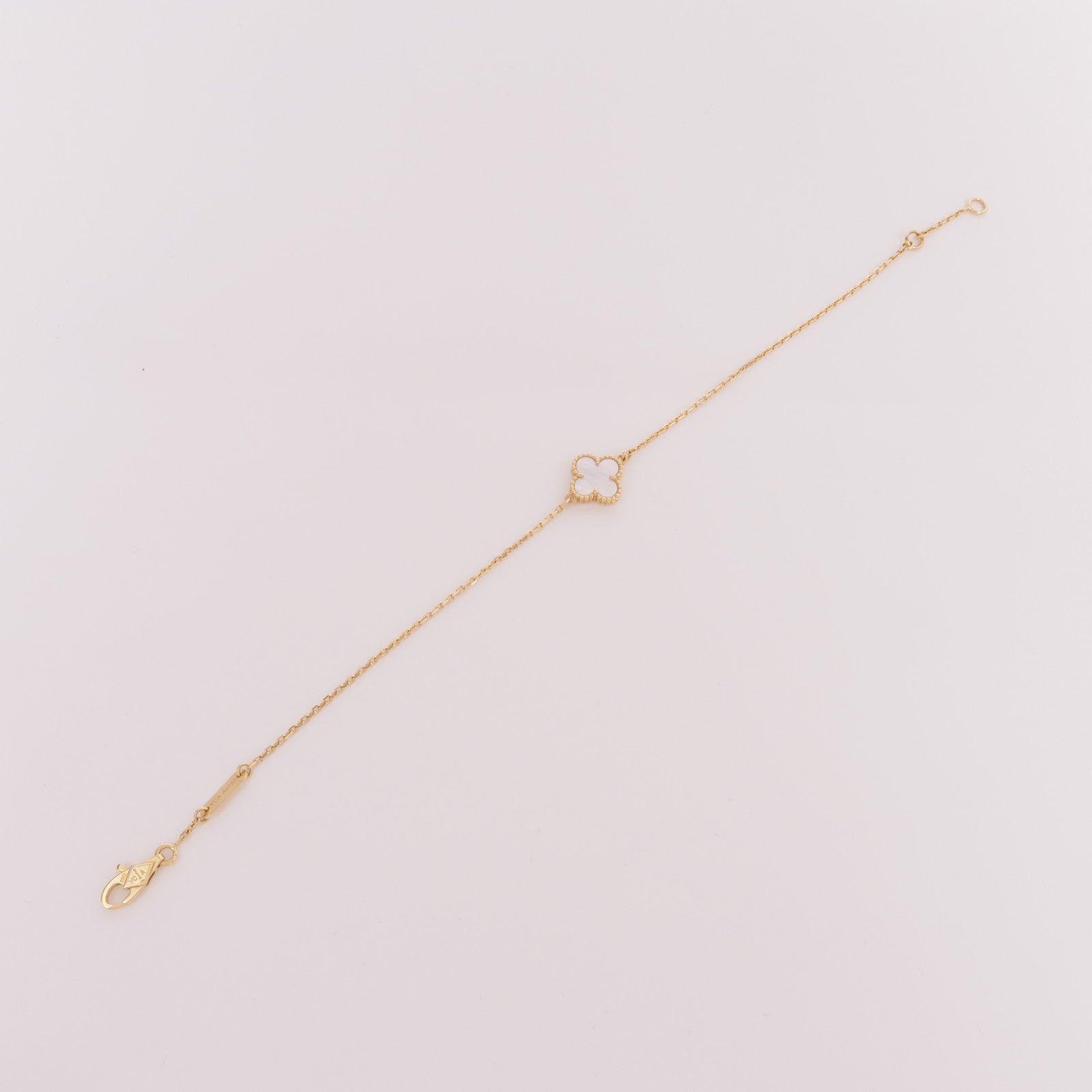 Van Cleef & Arpels 18K黃金Sweet Alhambra手鏈