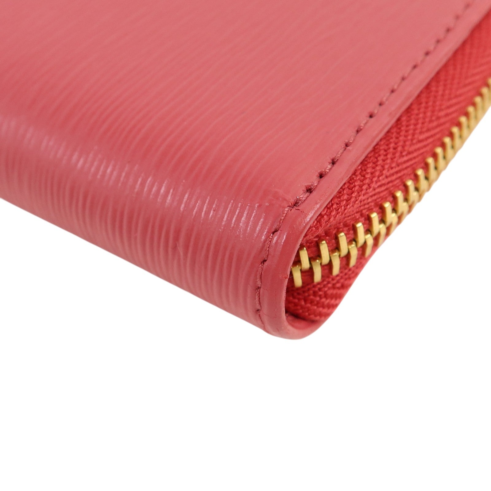 PRADA 【激減優惠】牛皮皮革Card Case金扣卡片套
