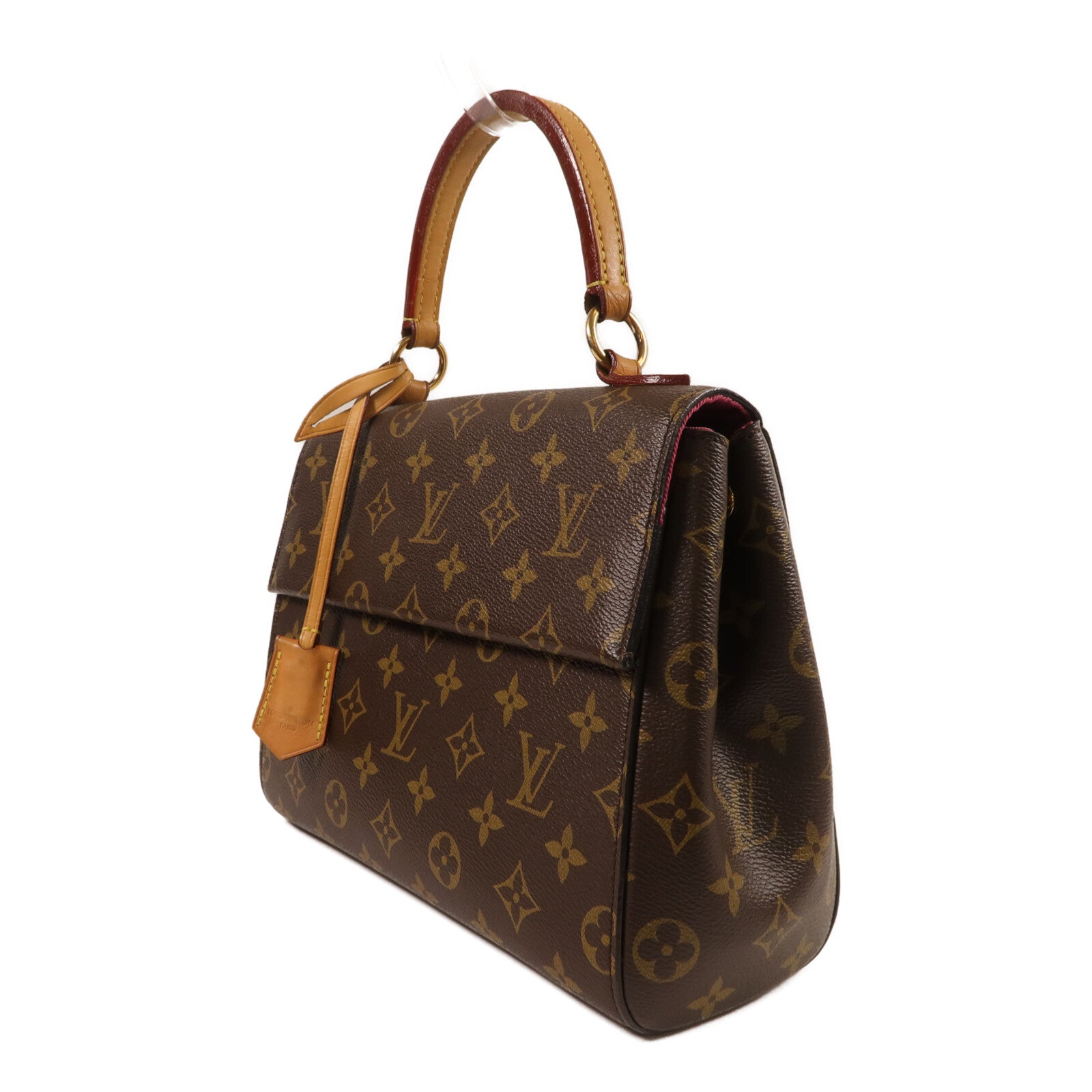 LOUIS VUITTON Monogram Cluny BB手挽肩背兩用袋