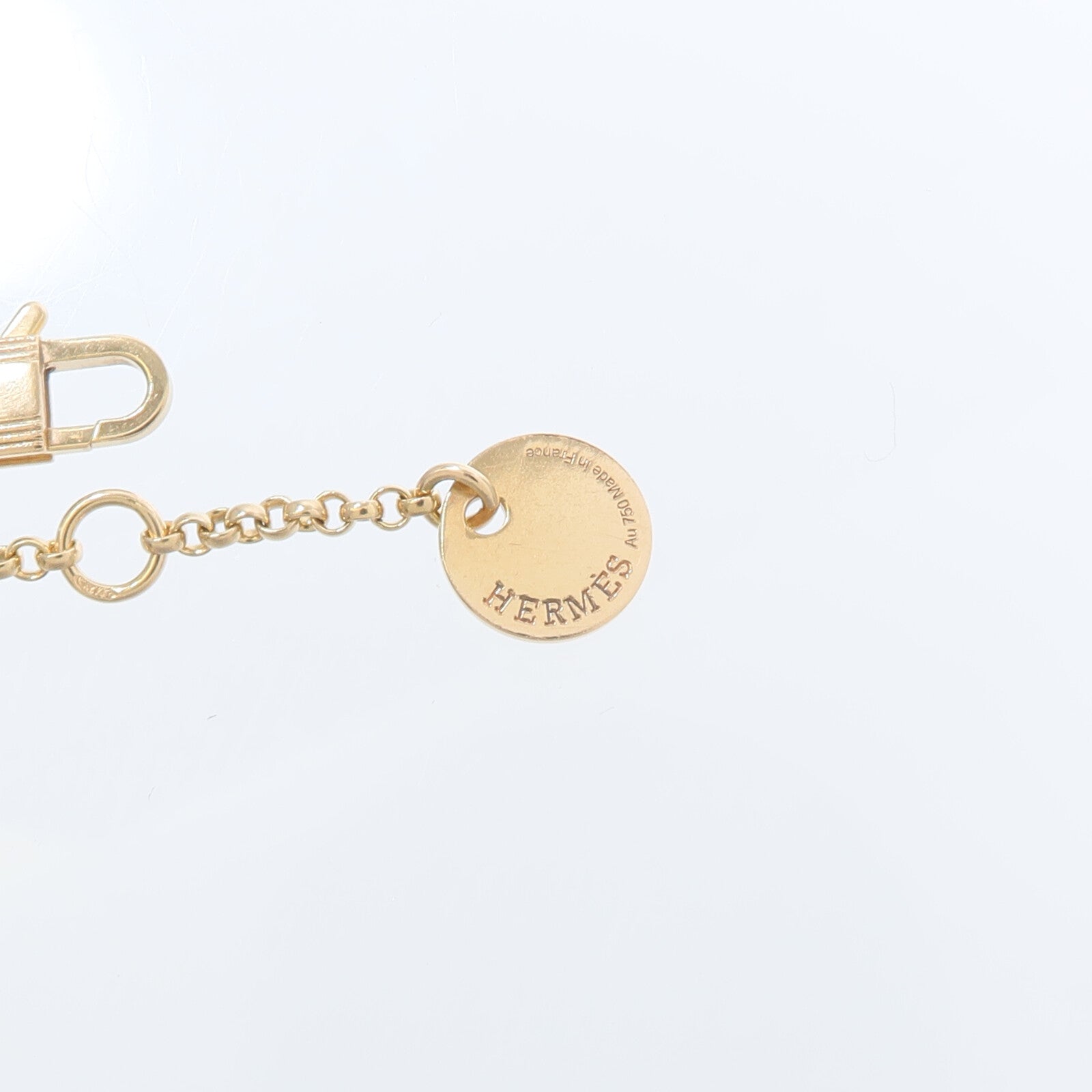 HERMES 18K黃金Clou d'H Bracelet手鏈