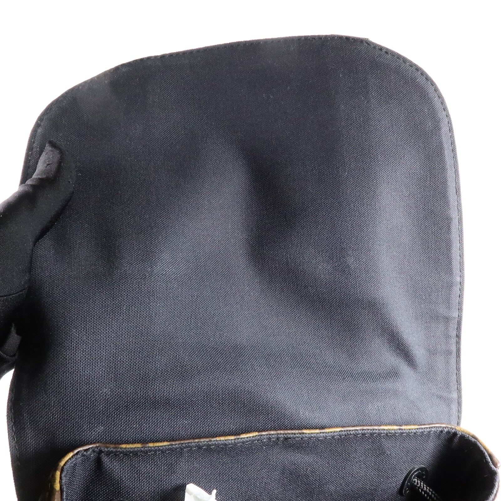 LOUIS VUITTON Monogram Macassar Christopher MM銀扣背包