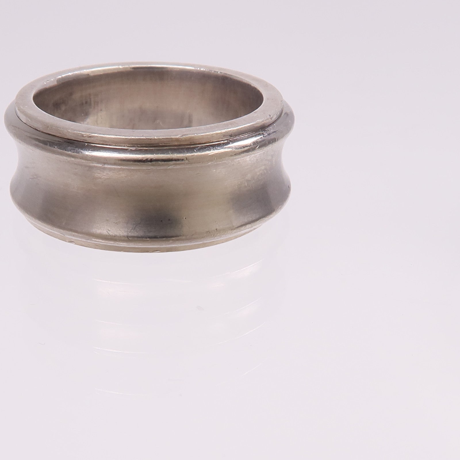 TIFFANY＆CO 925純銀/鈦1837 Ring戒指US#5.5