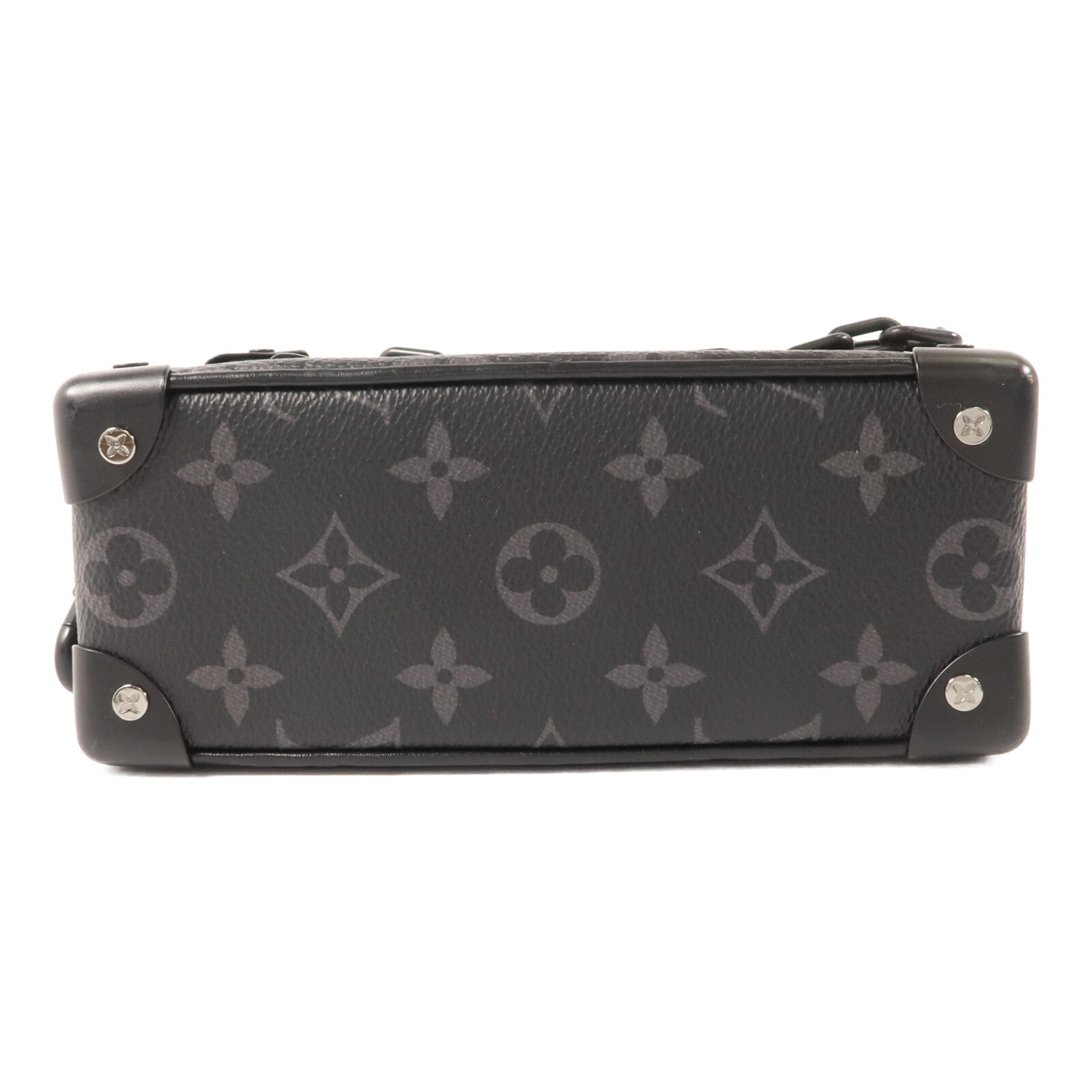 LOUIS VUITTON Monogram Eclipse Mini Soft Trunk肩背袋