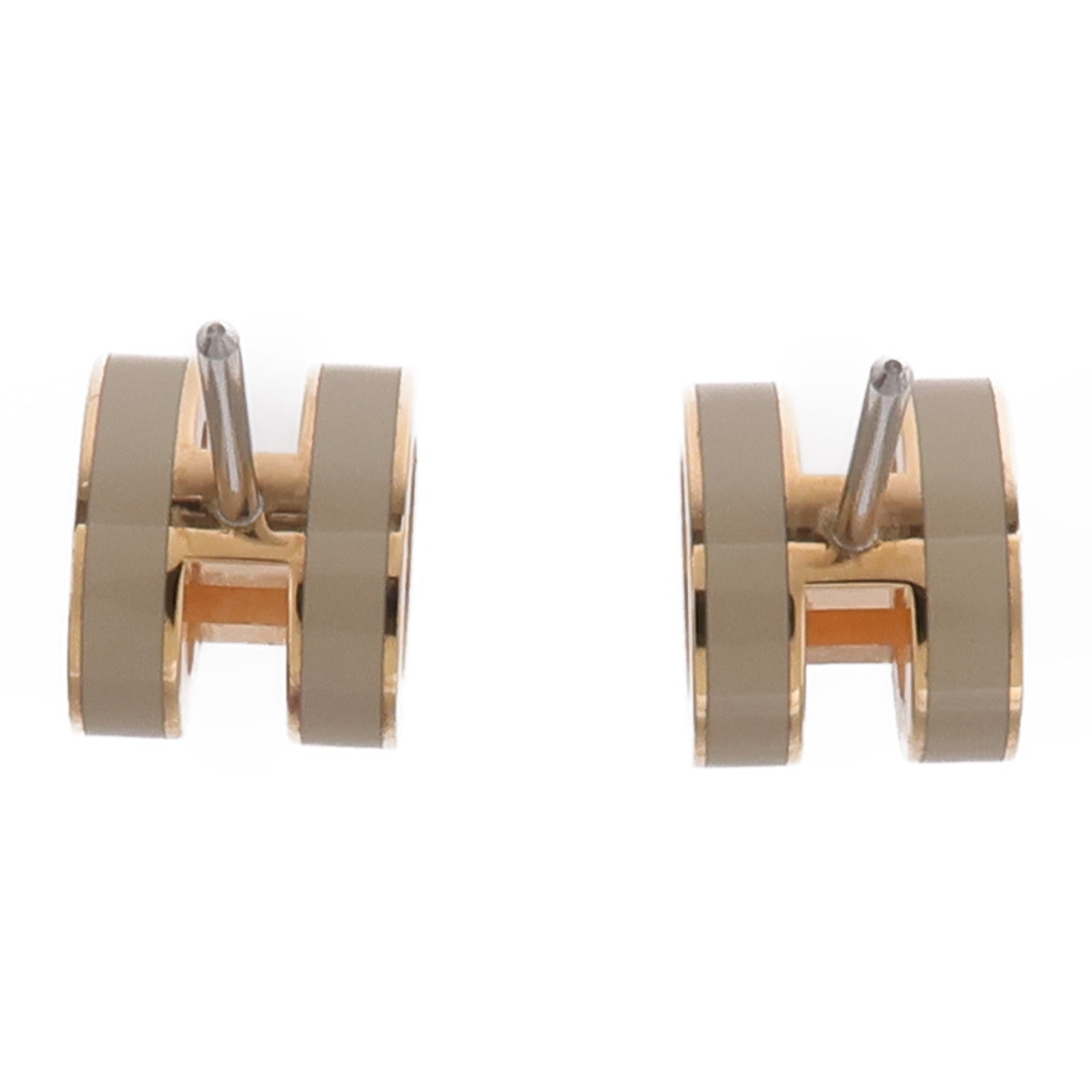 HERMES 金屬Mini Pop H Earrings耳環